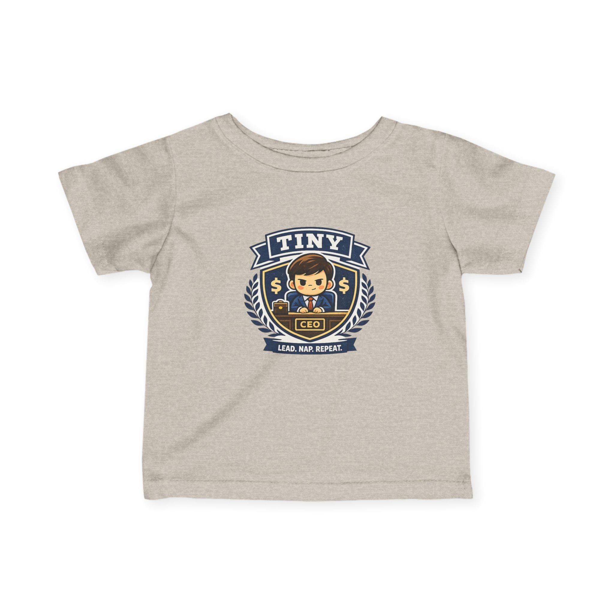 "Tiny CEO: Lead Nap Repeat" Infant T-Shirt