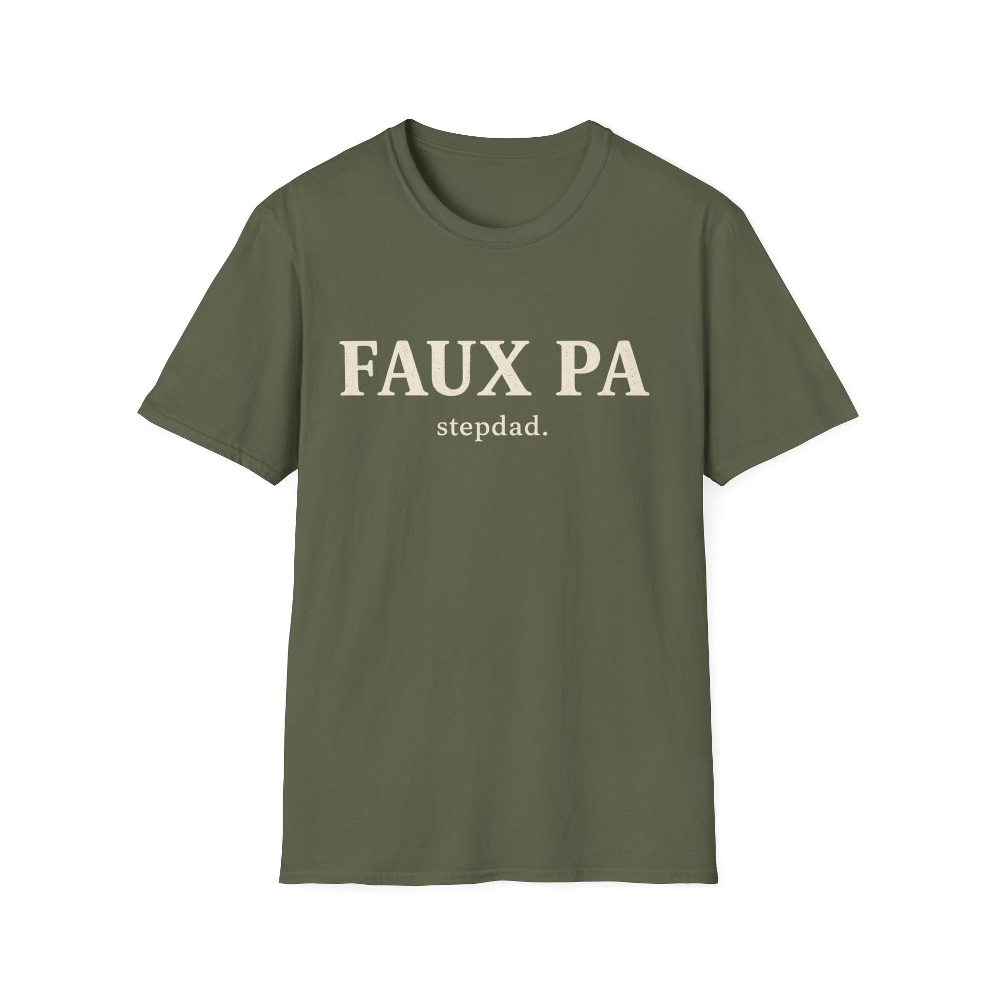 "Faux Pa Stepdad" T-Shirt — Funny Stepdad Gift