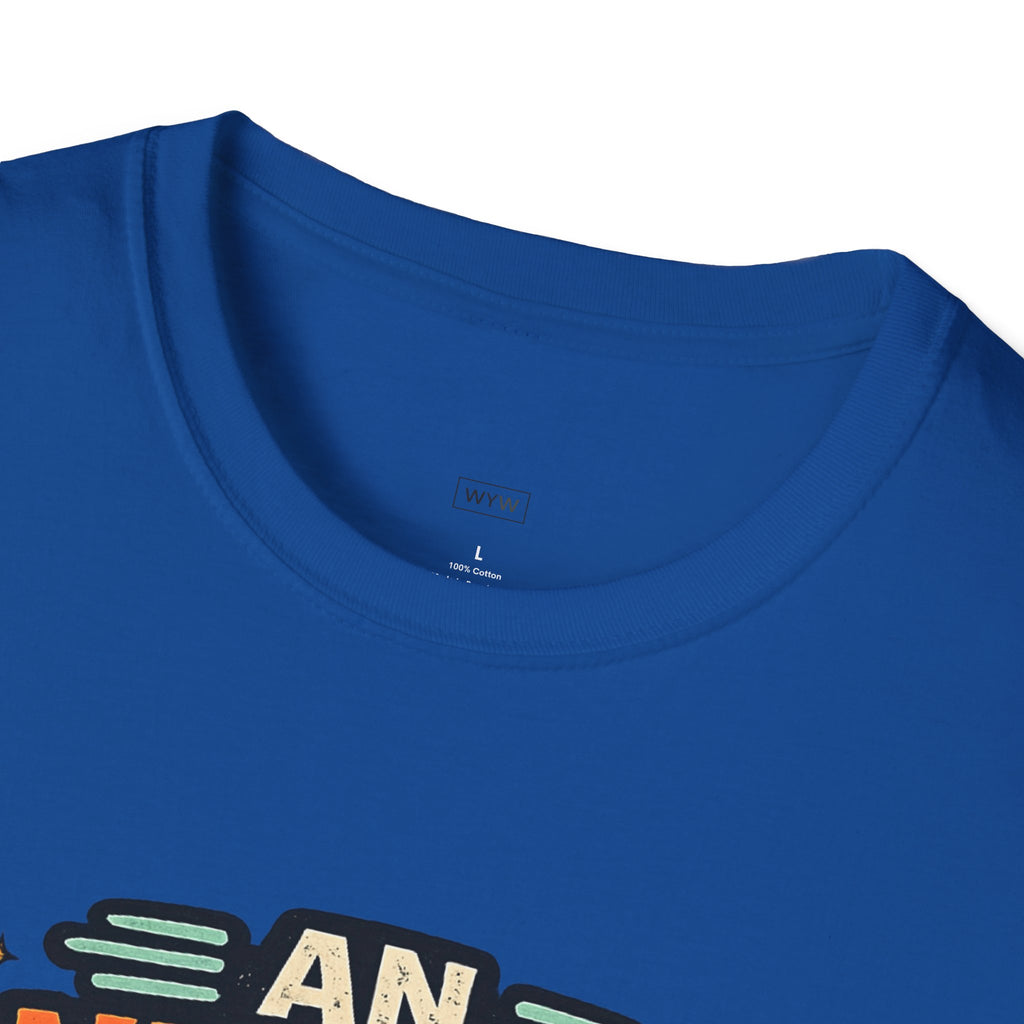 "An Animated Australian Blue Dog is my Parenting Consultant" T-Shirt