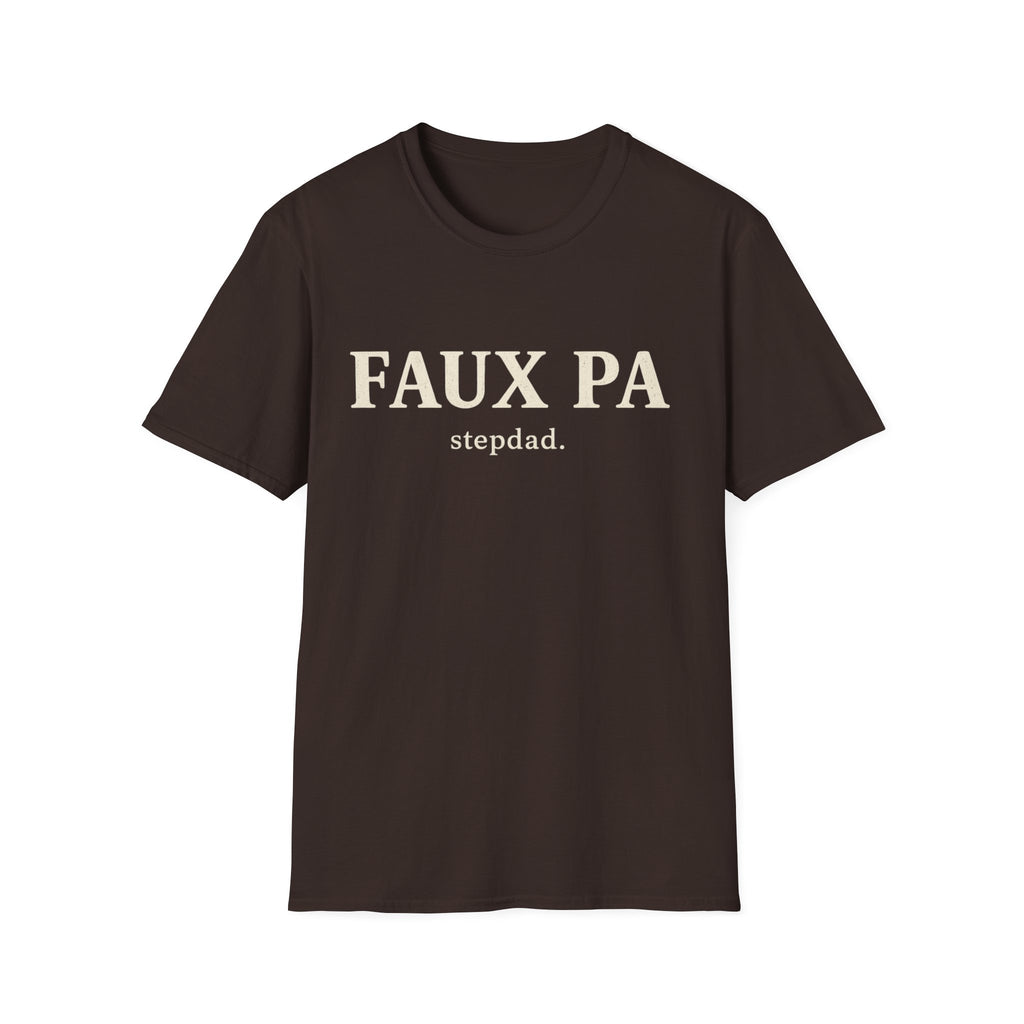 "Faux Pa Stepdad" T-Shirt — Funny Stepdad Gift