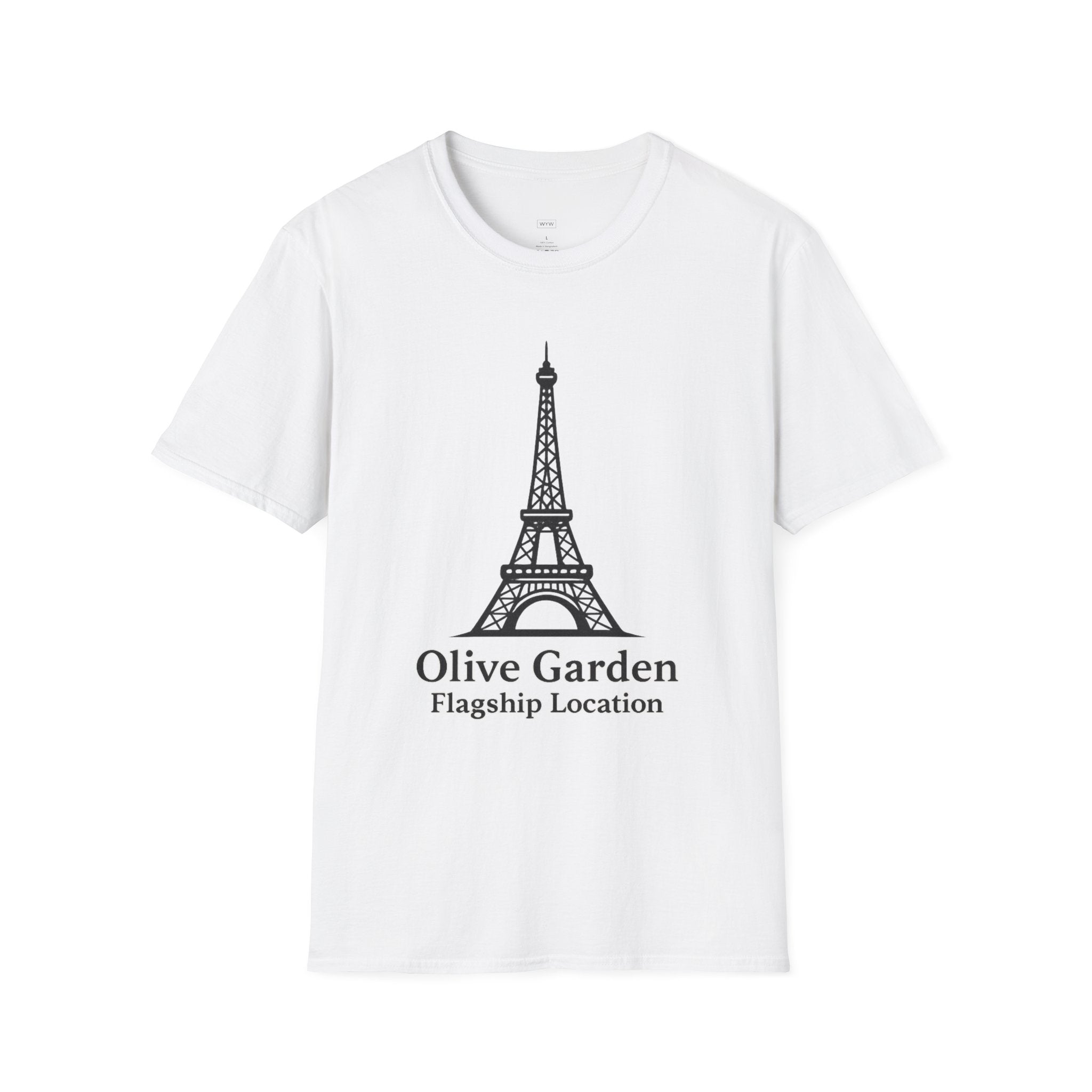 "Olive Garden Flagship" Eiffel Tower T-Shirt