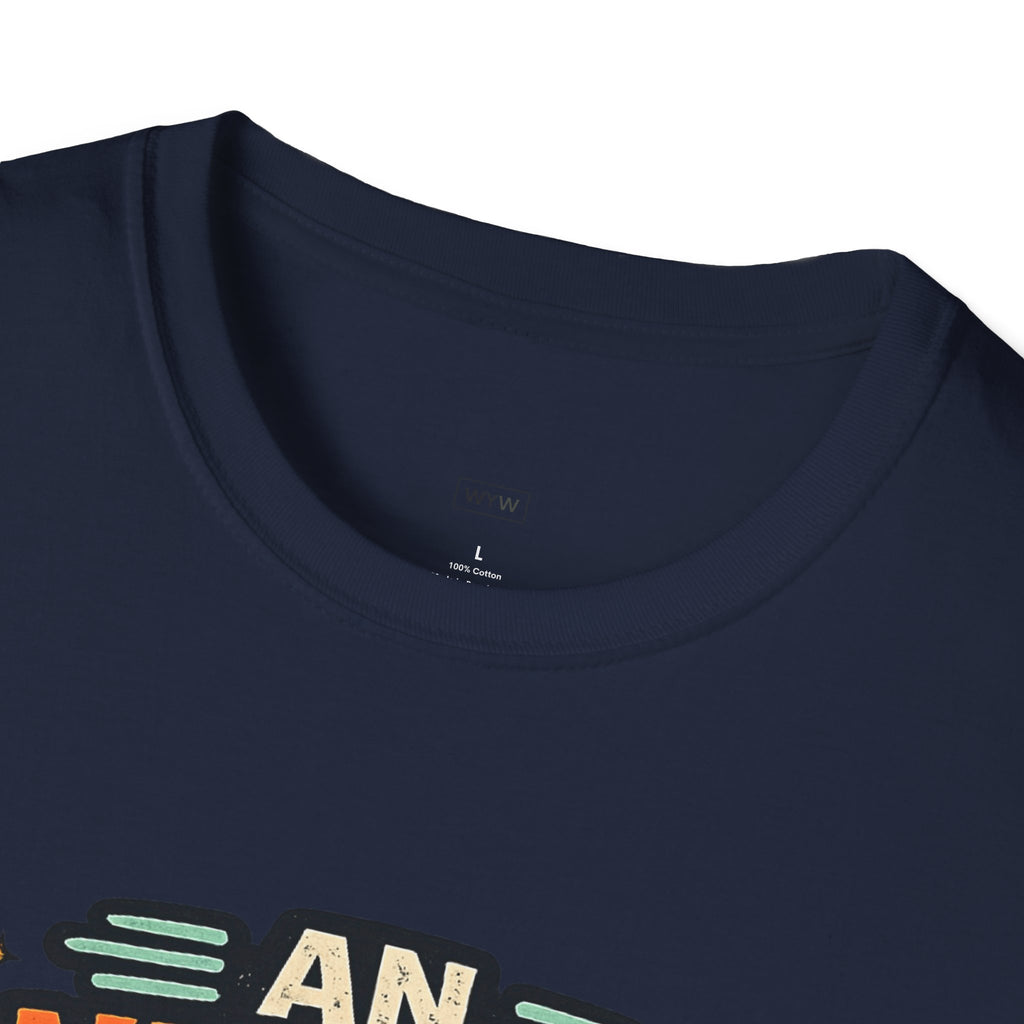 "An Animated Australian Blue Dog is my Parenting Consultant" T-Shirt