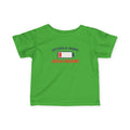 "Low Battery High Chaos" Baby T-Shirt in Italian