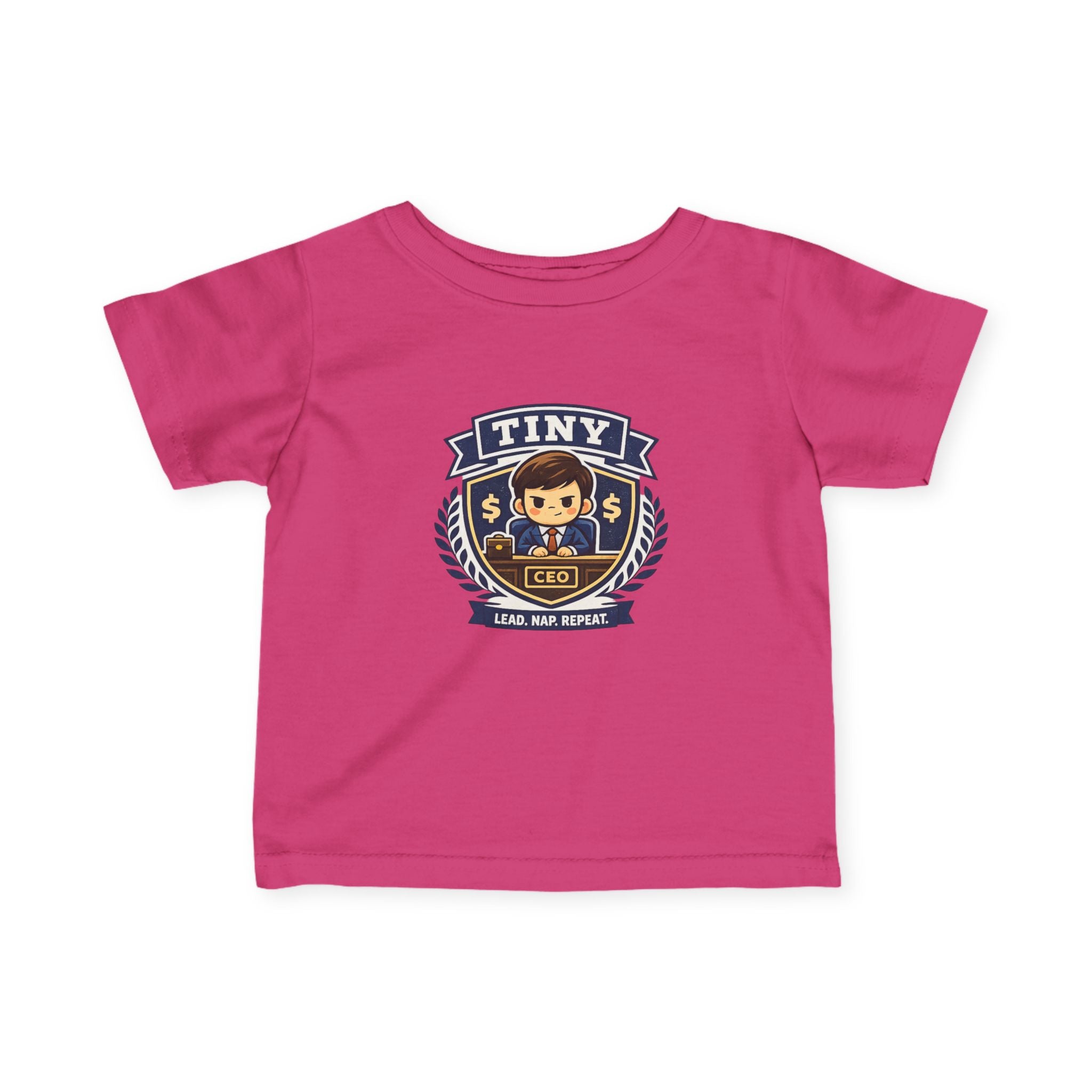 "Tiny CEO: Lead Nap Repeat" Infant T-Shirt