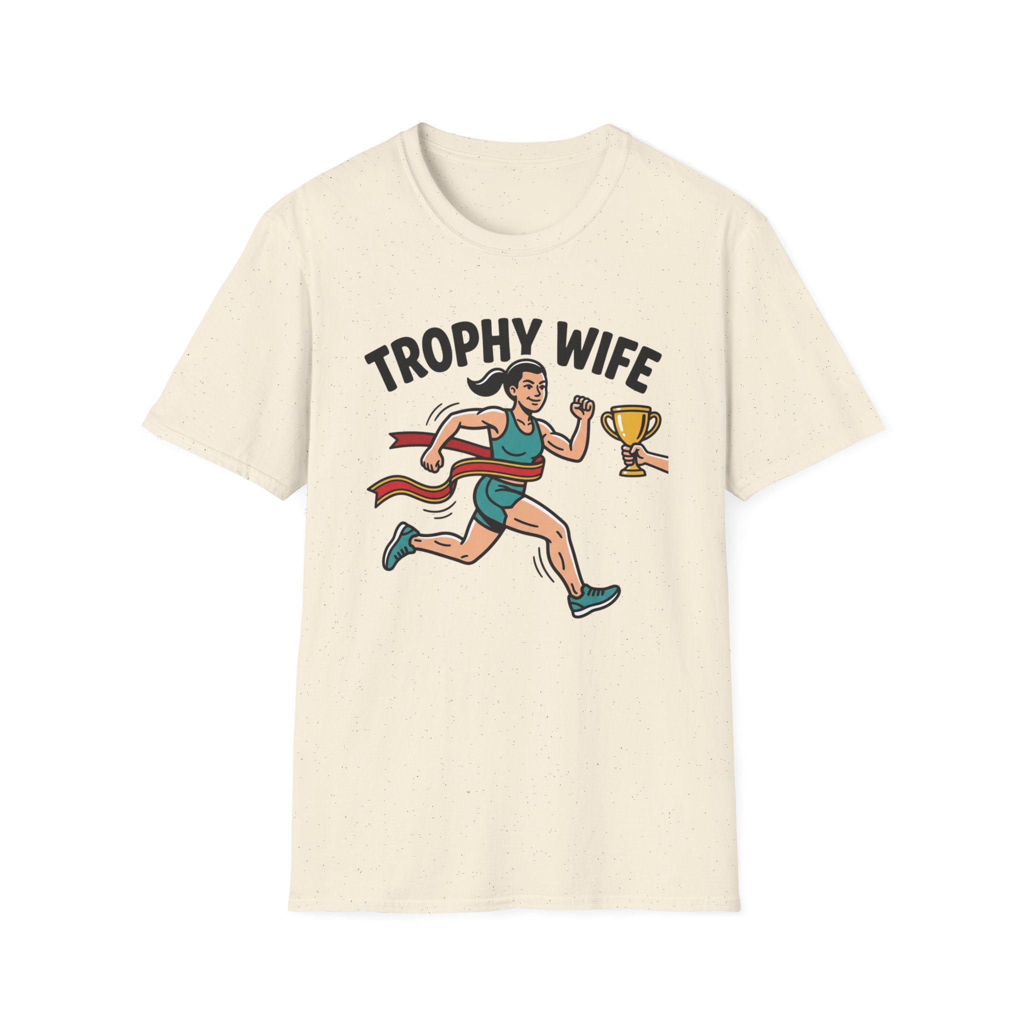 Trophy Wife Running T-Shirt — Funny Runner Gift Tee