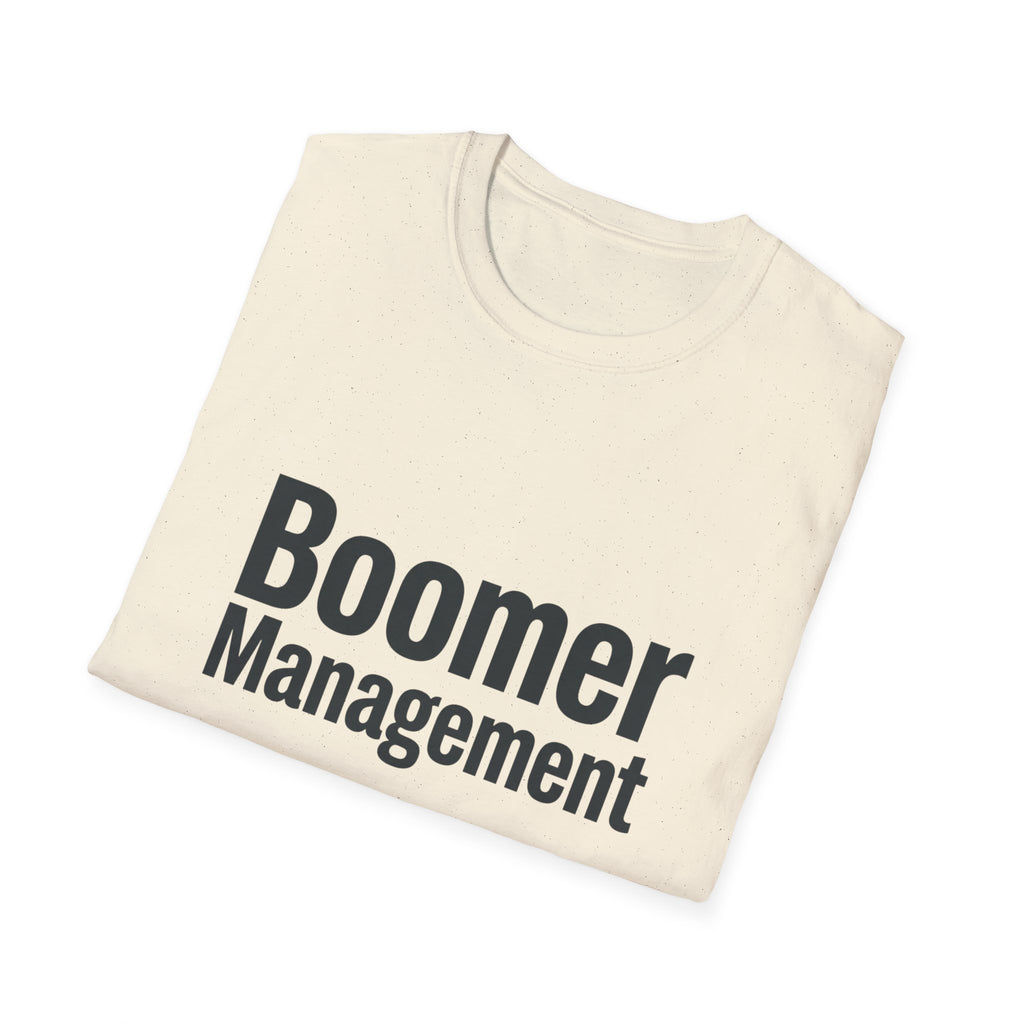 Boomer Management T-Shirt — Funny Retro Office Email Tee