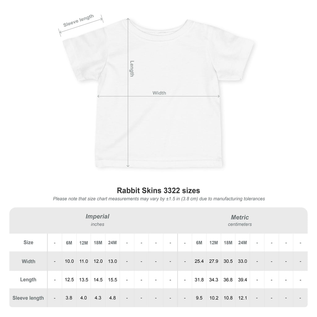 "Low Battery High Chaos" Baby T-Shirt in Italian