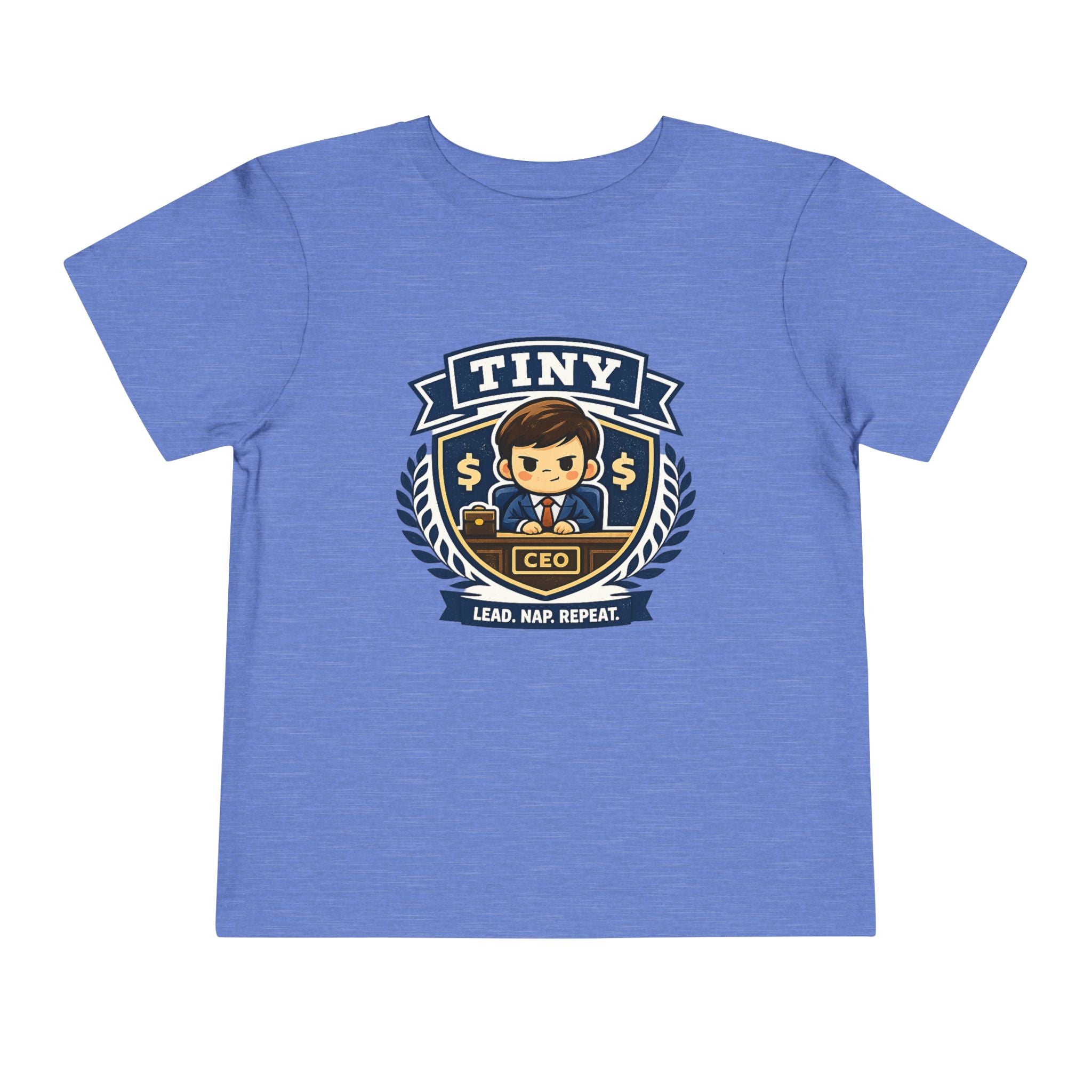 "Tiny CEO - Lead, Nap, Repeat" Toddler T-Shirt
