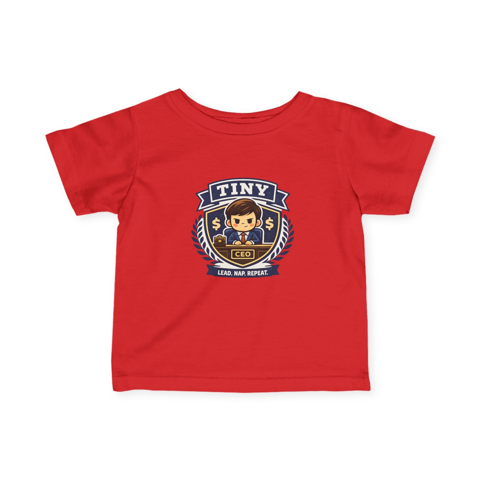 "Tiny CEO: Lead Nap Repeat" Infant T-Shirt