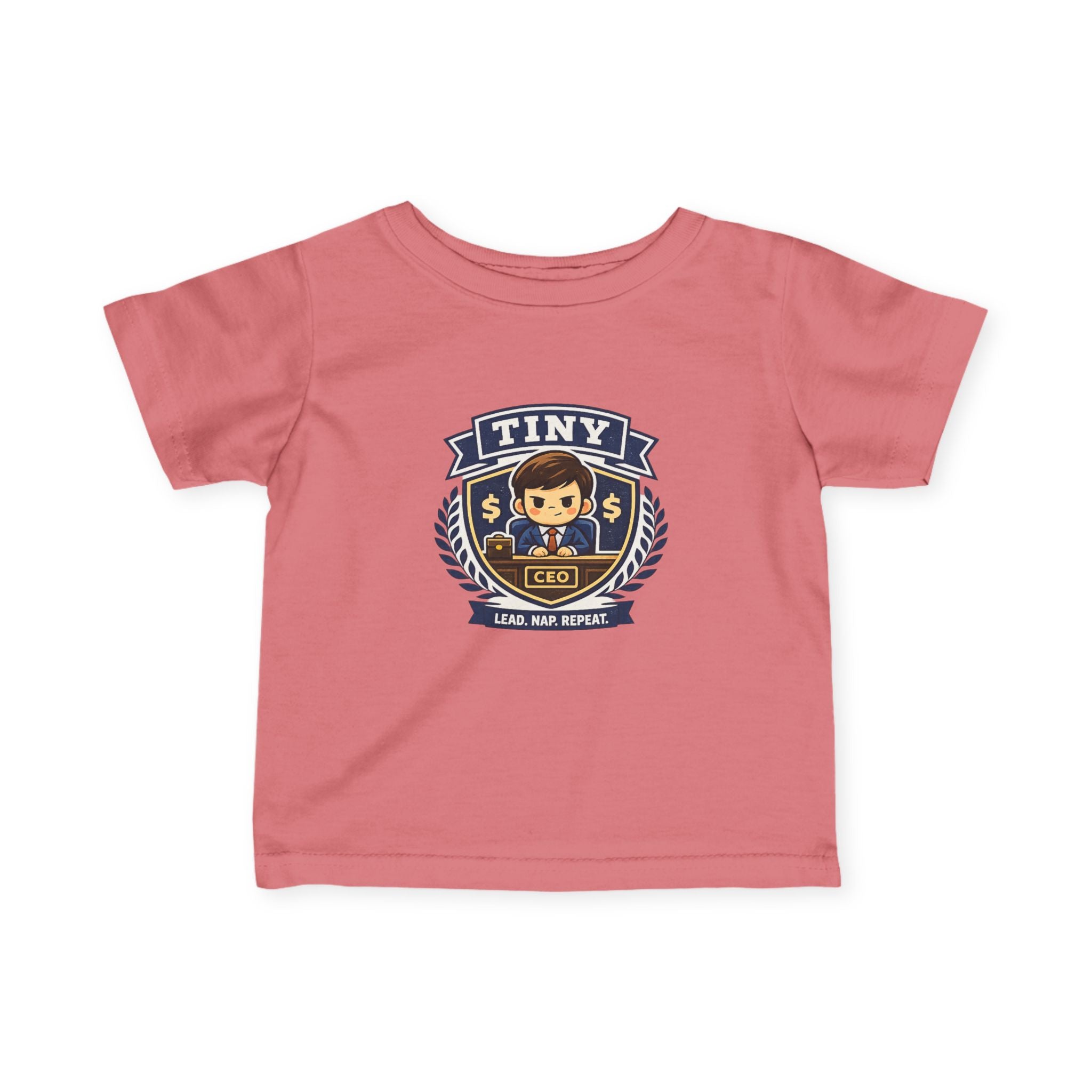 "Tiny CEO: Lead Nap Repeat" Infant T-Shirt