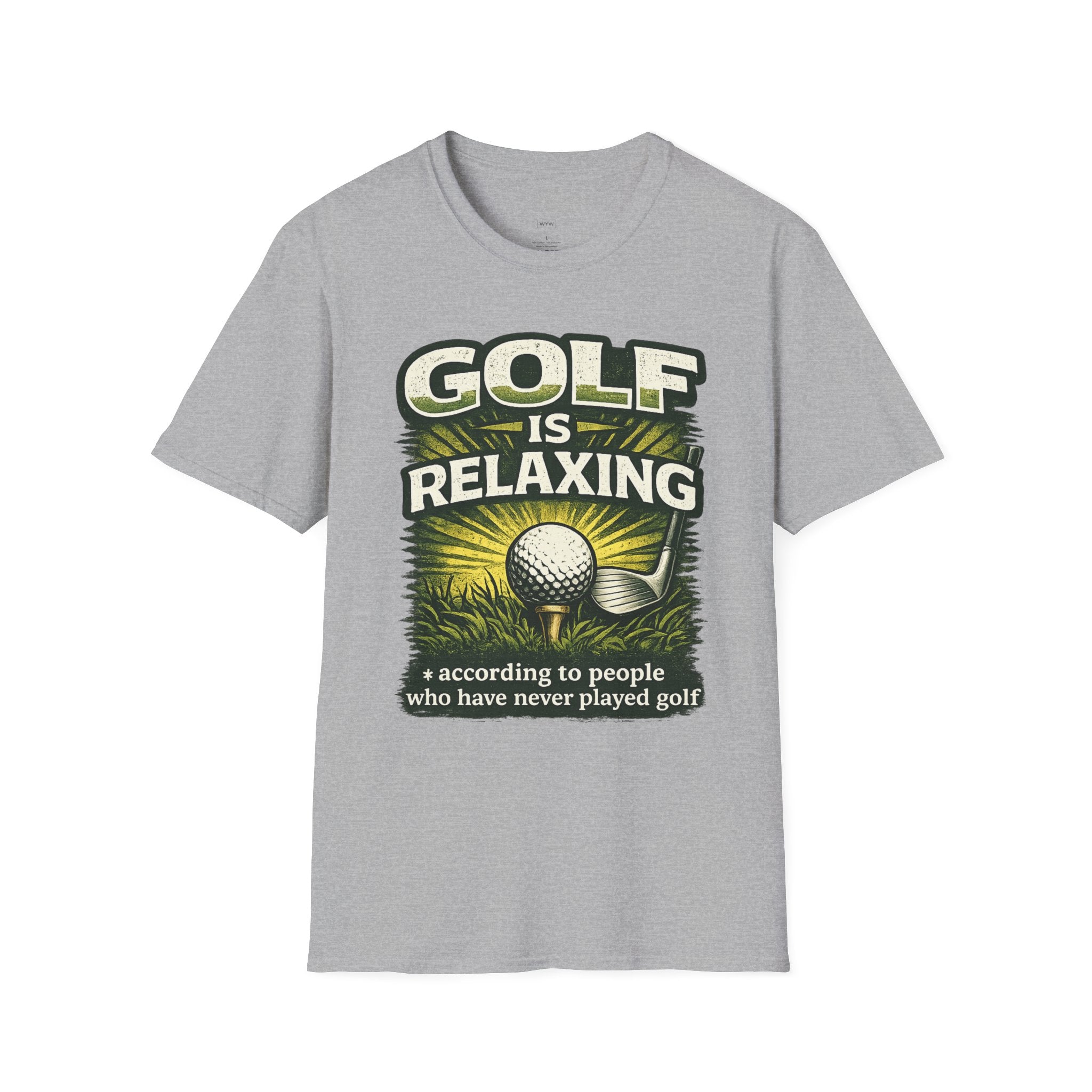 "Golf Is Relaxing" T-shirt