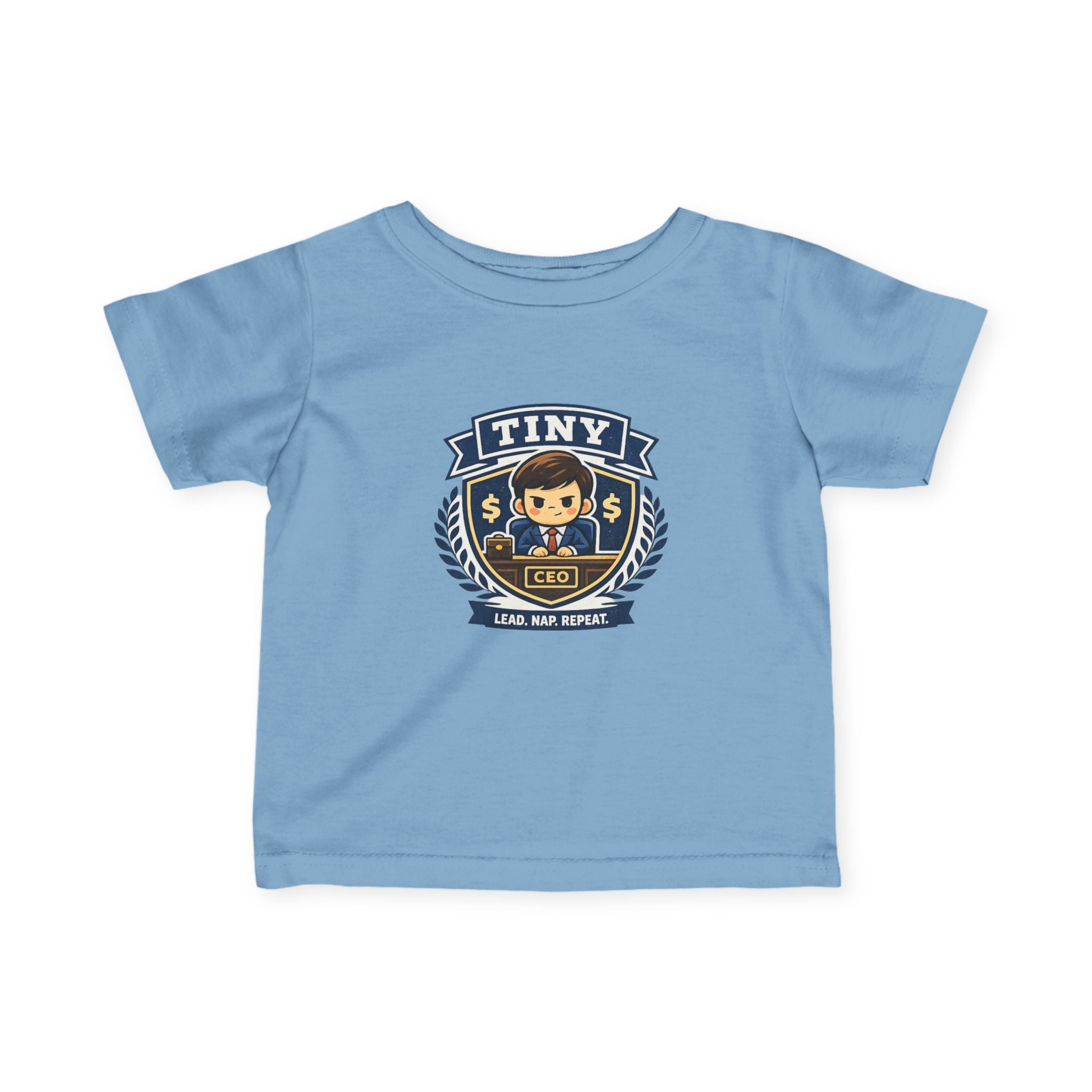 "Tiny CEO: Lead Nap Repeat" Infant T-Shirt