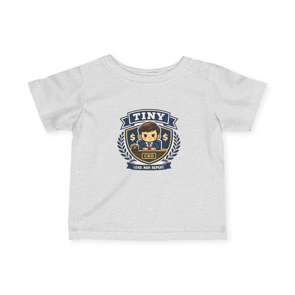"Tiny CEO: Lead Nap Repeat" Infant T-Shirt