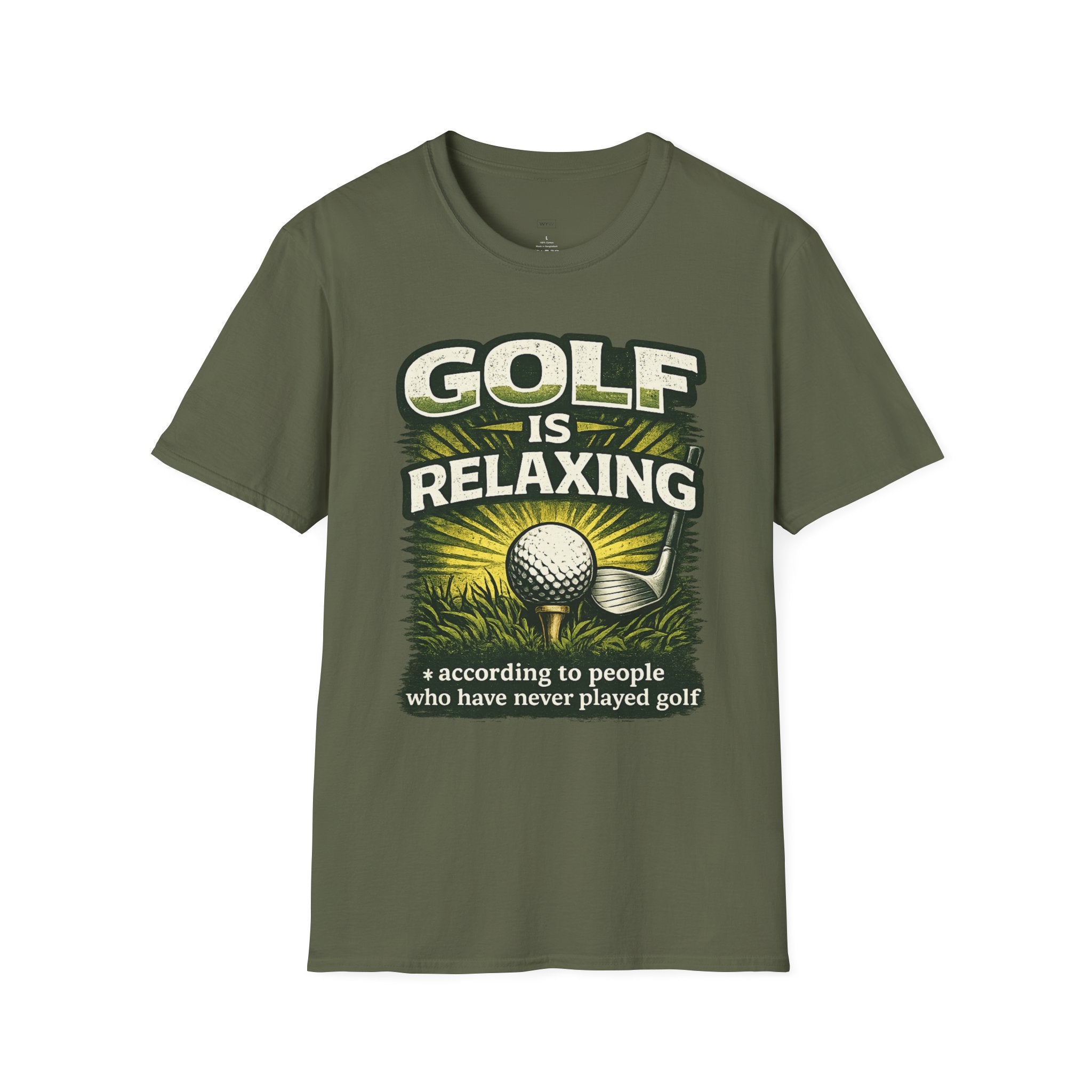 "Golf Is Relaxing" T-shirt