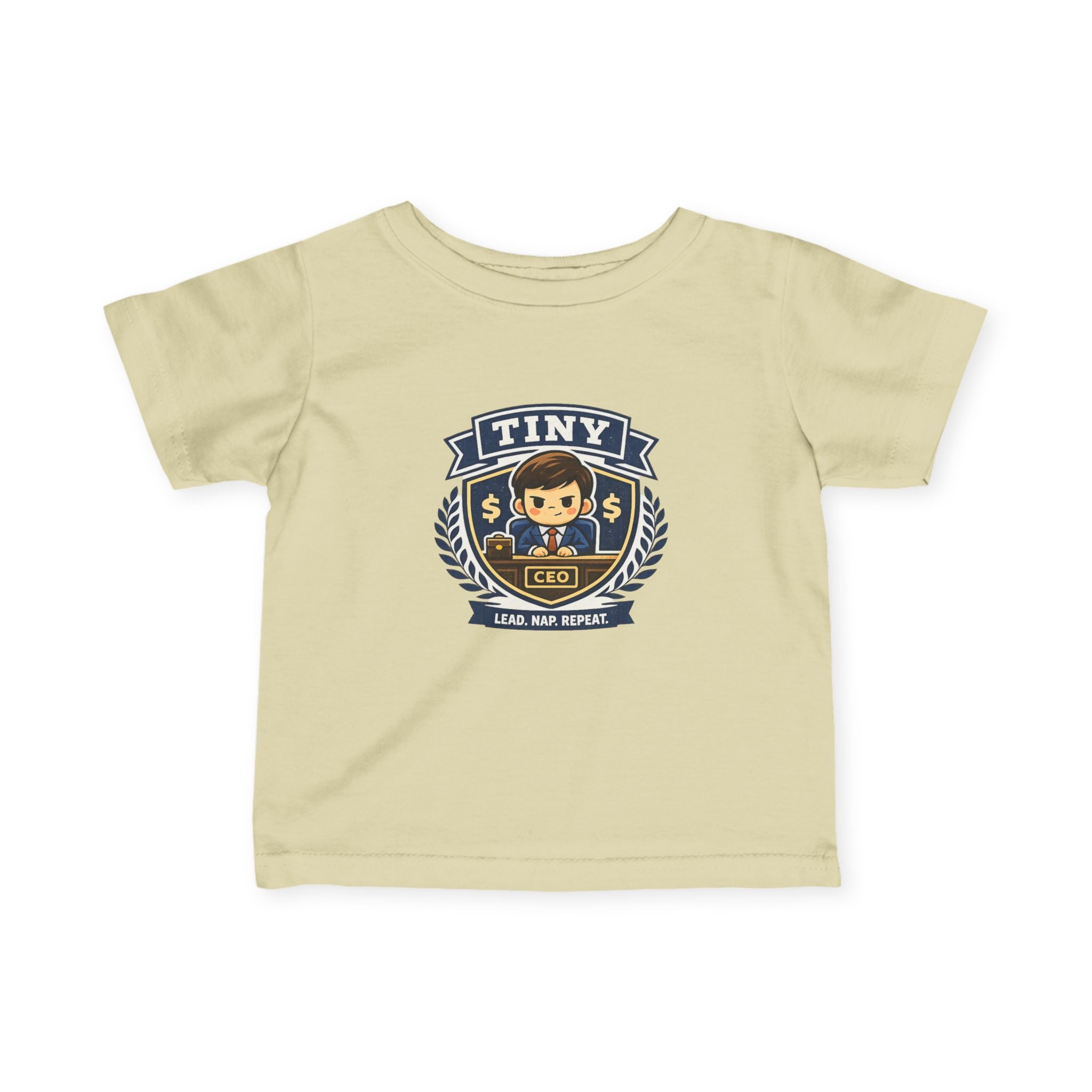 "Tiny CEO: Lead Nap Repeat" Infant T-Shirt