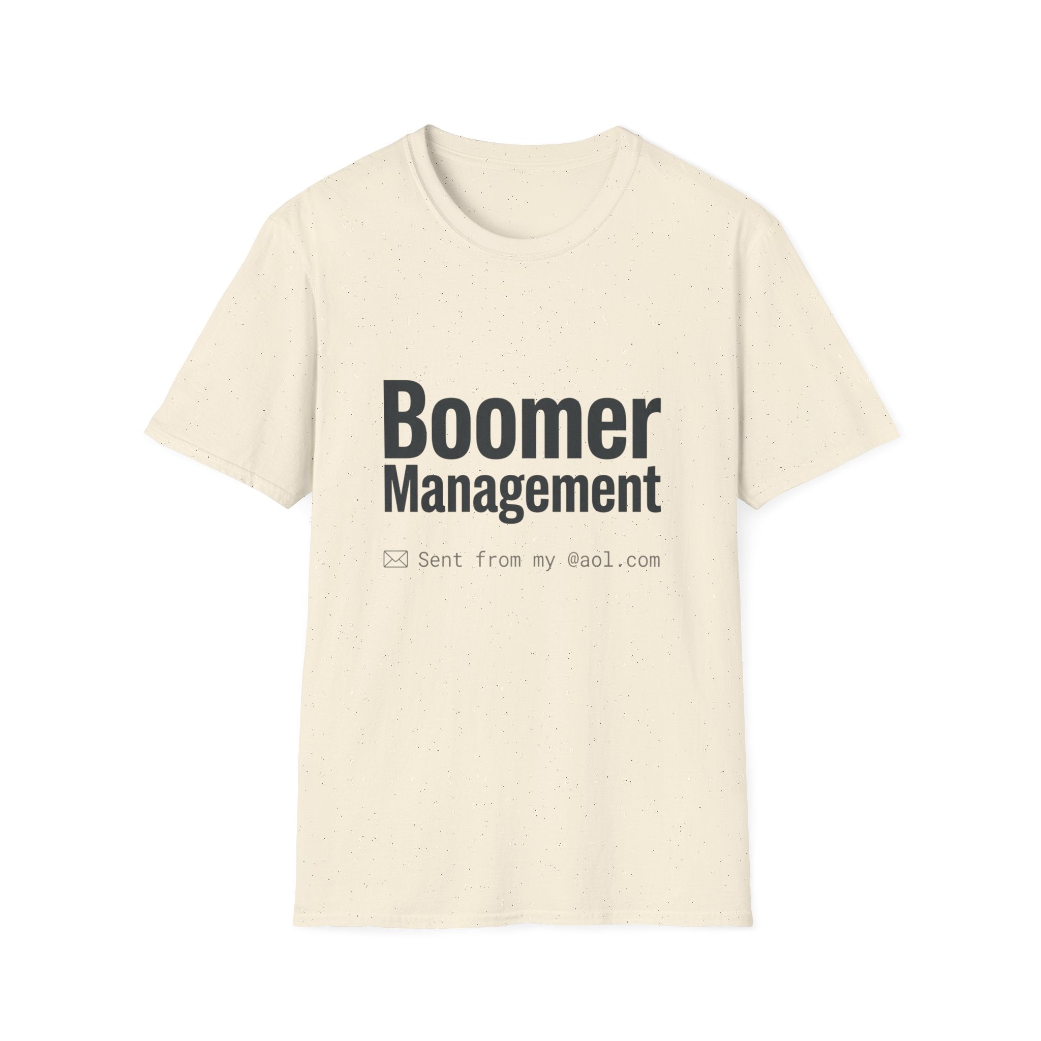 Boomer Management T-Shirt — Funny Retro Office Email Tee