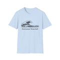 "Horizontal Waterfall" Wave Illustration T-Shirt