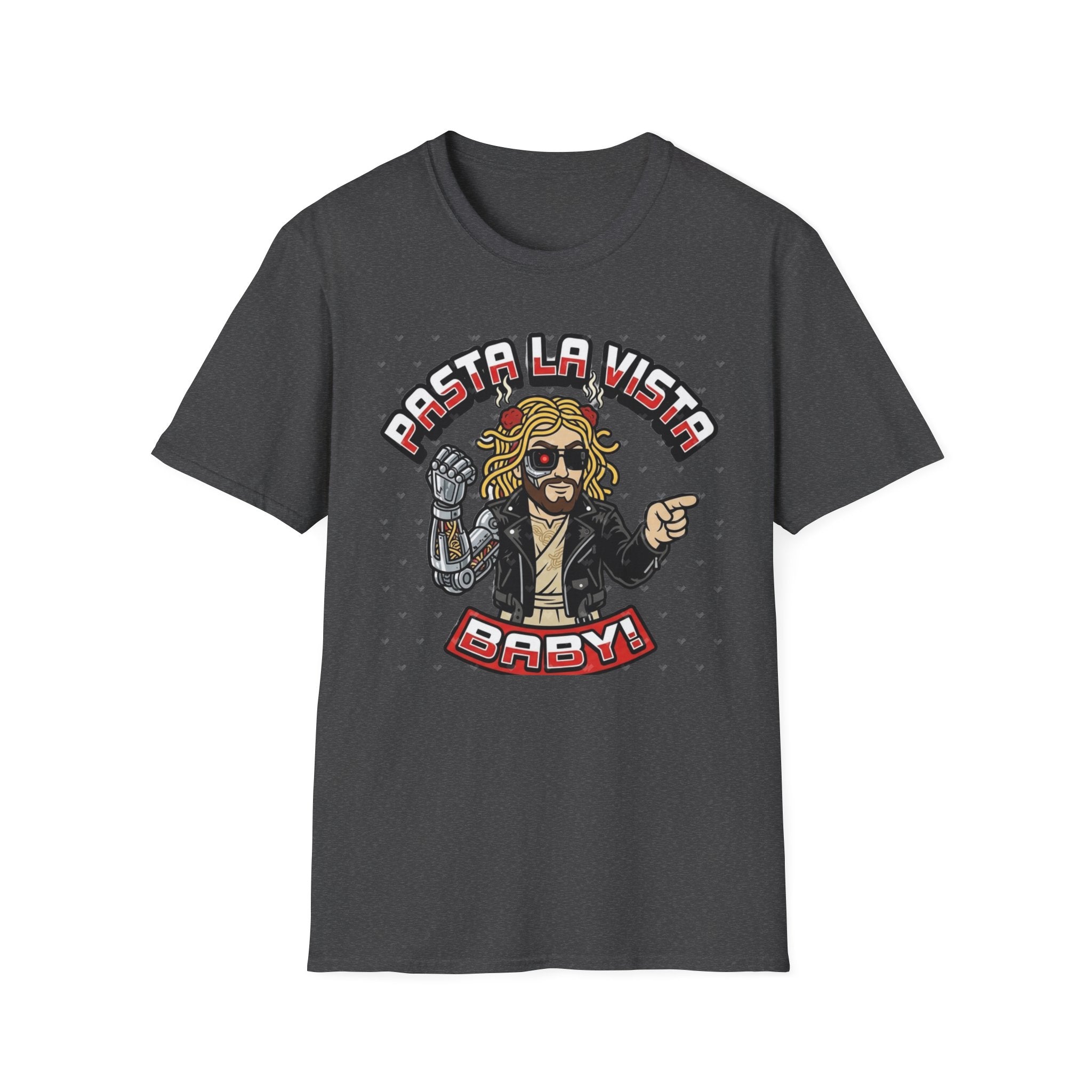 Pasta La Vista Baby T-Shirt — Pastafarian Terminator