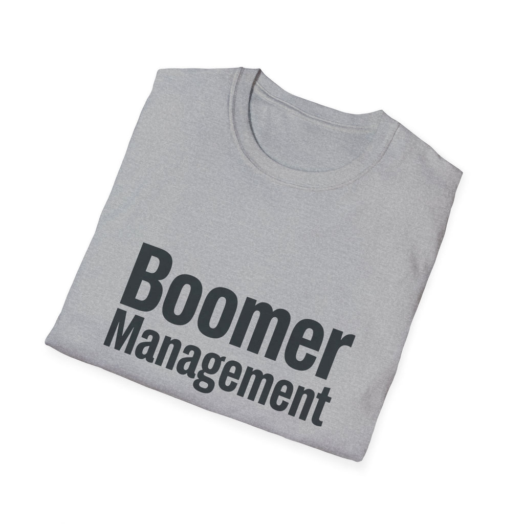 Boomer Management T-Shirt — Funny Retro Office Email Tee