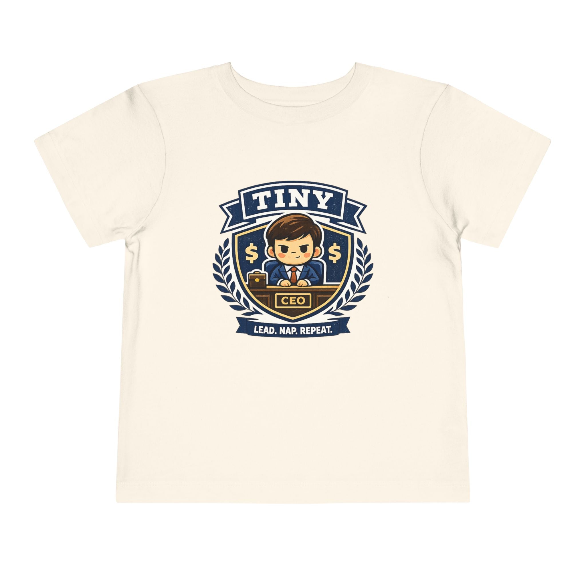"Tiny CEO - Lead, Nap, Repeat" Toddler T-Shirt