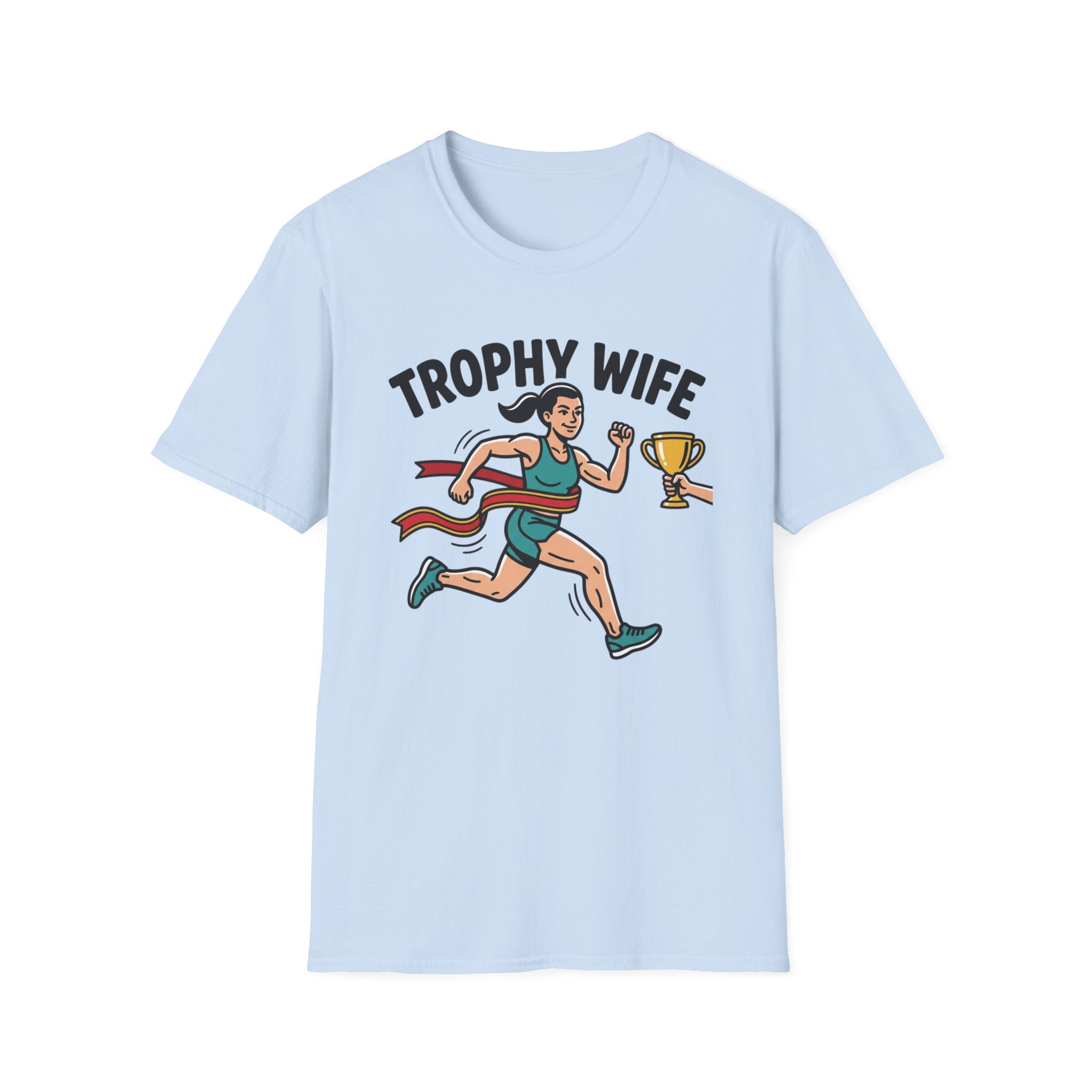Trophy Wife Running T-Shirt — Funny Runner Gift Tee