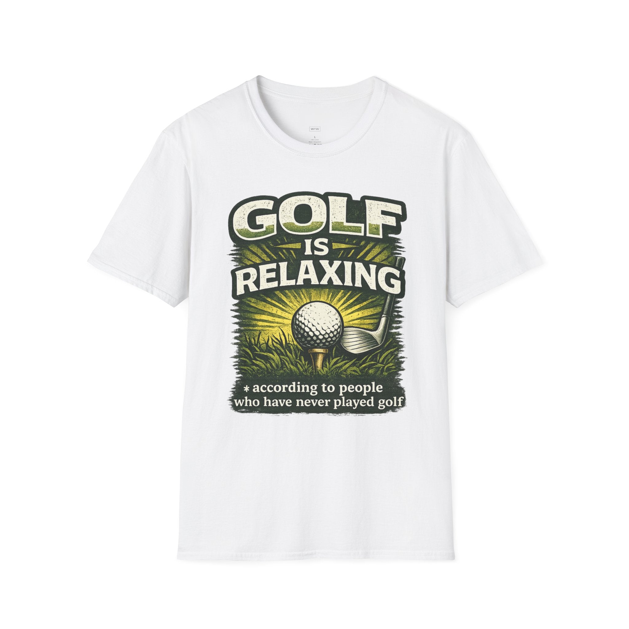 "Golf Is Relaxing" T-shirt