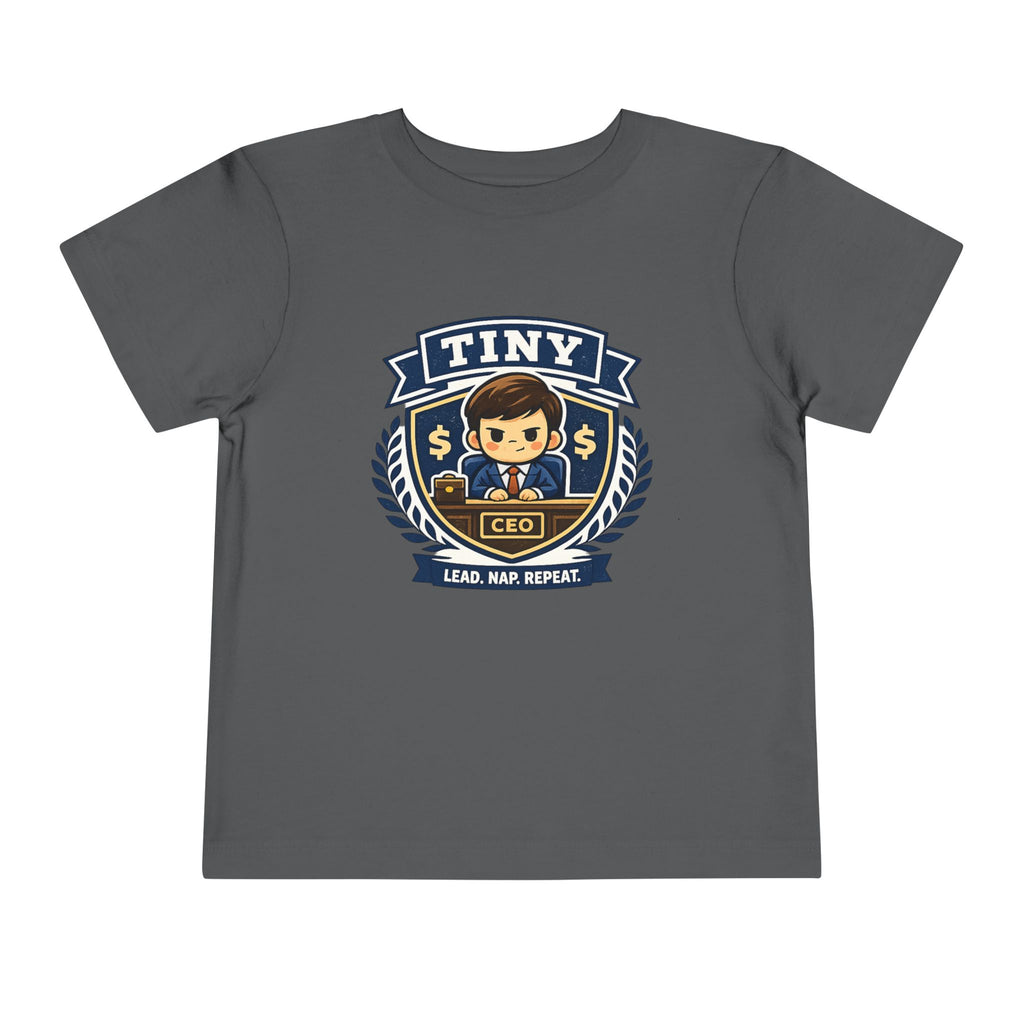 "Tiny CEO - Lead, Nap, Repeat" Toddler T-Shirt