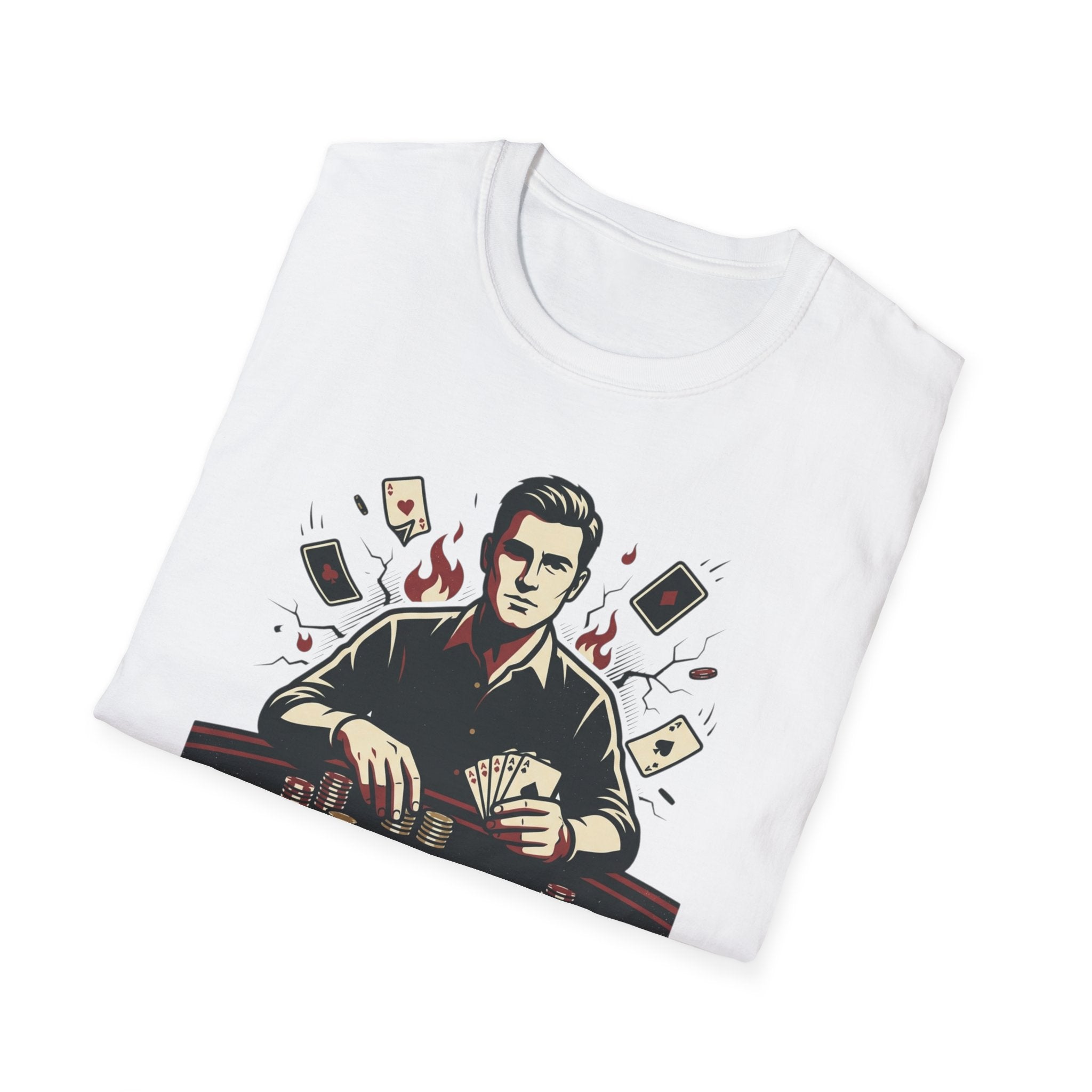 Poker Strategy T-Shirt — "My Therapist Calls It Suppression... I Call It Strategy"