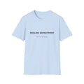 T-Shirt — 'Redline Department' Minimalist Graphic Tee