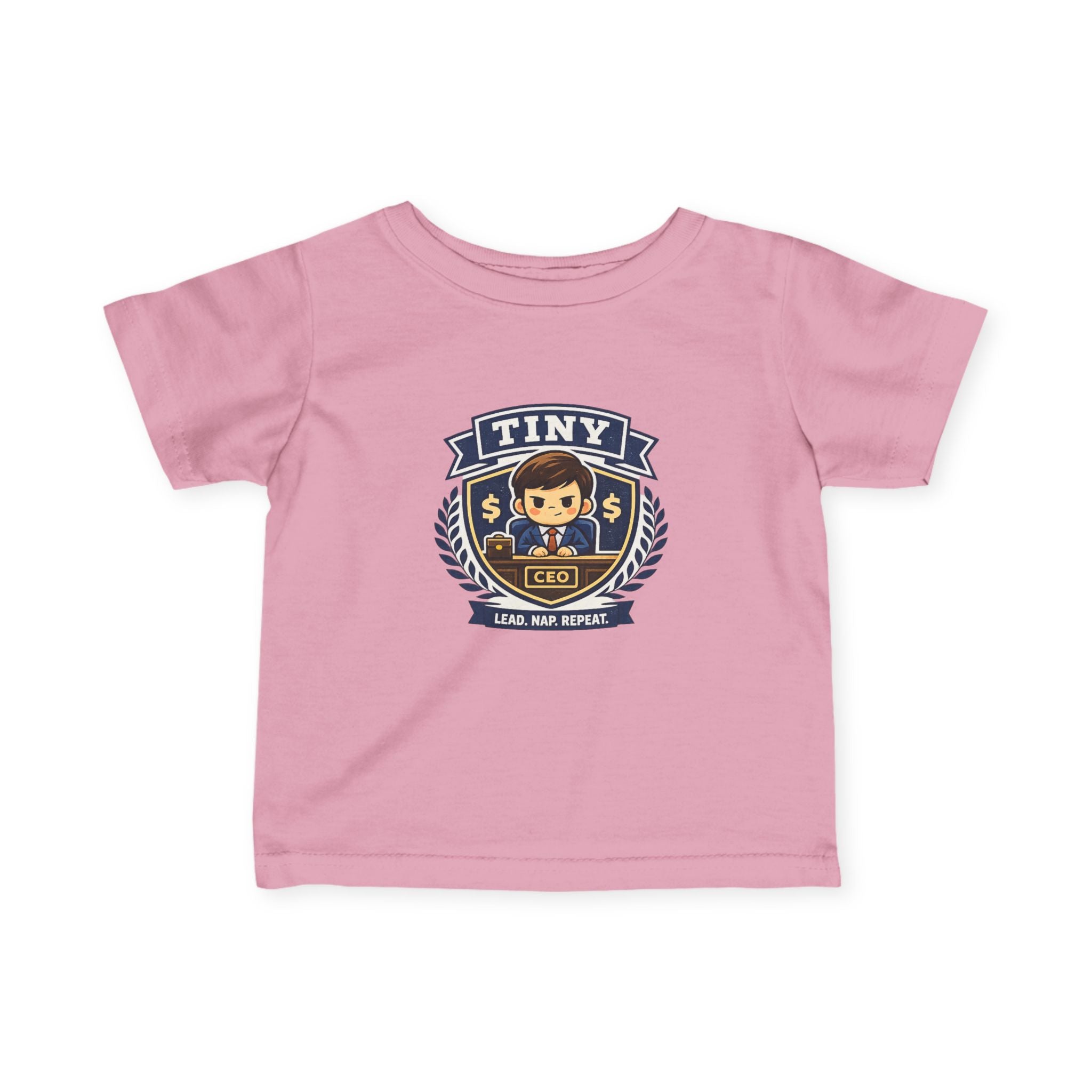 "Tiny CEO: Lead Nap Repeat" Infant T-Shirt