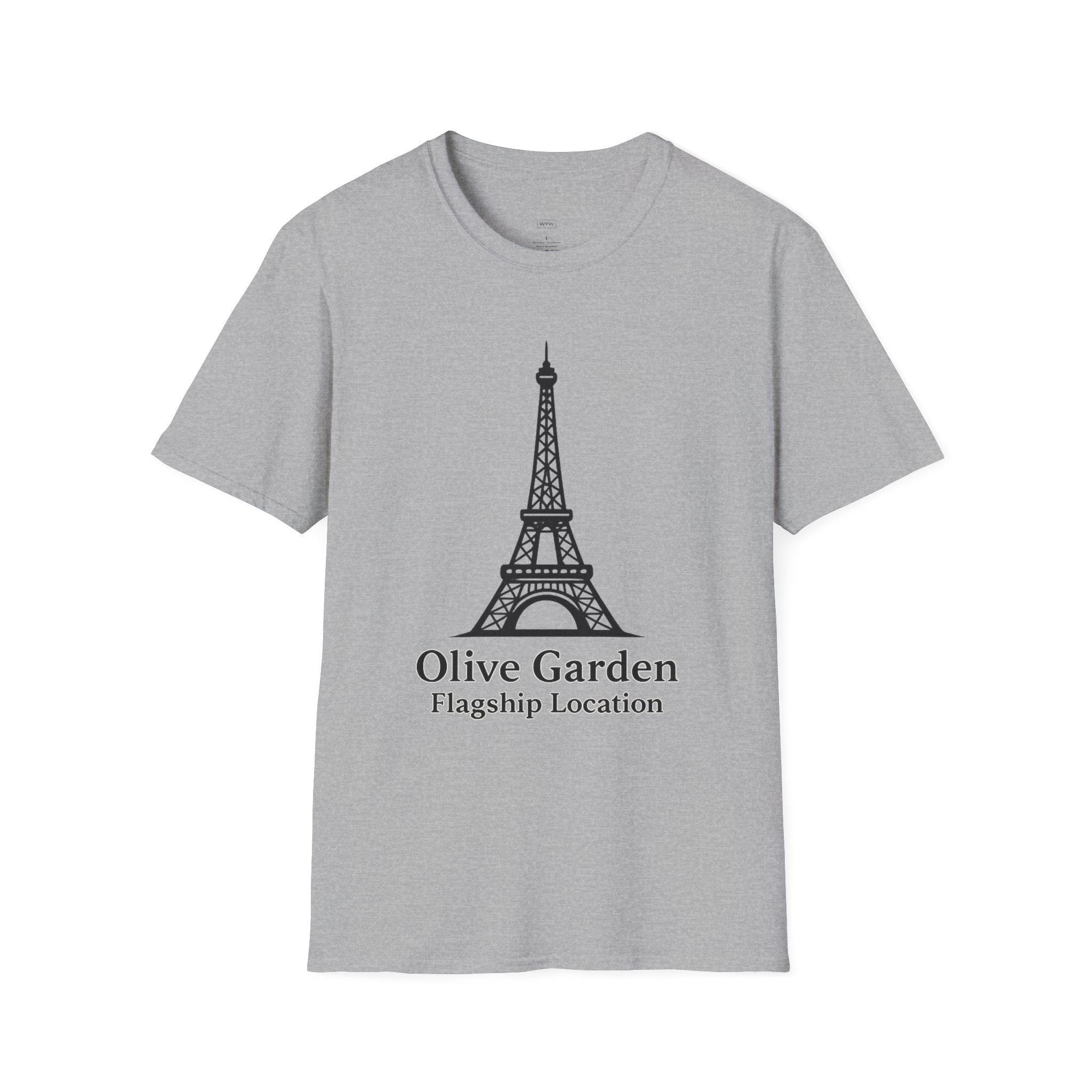 "Olive Garden Flagship" Eiffel Tower T-Shirt