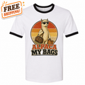Alpaca My Bags Retro Ringer T-Shirt