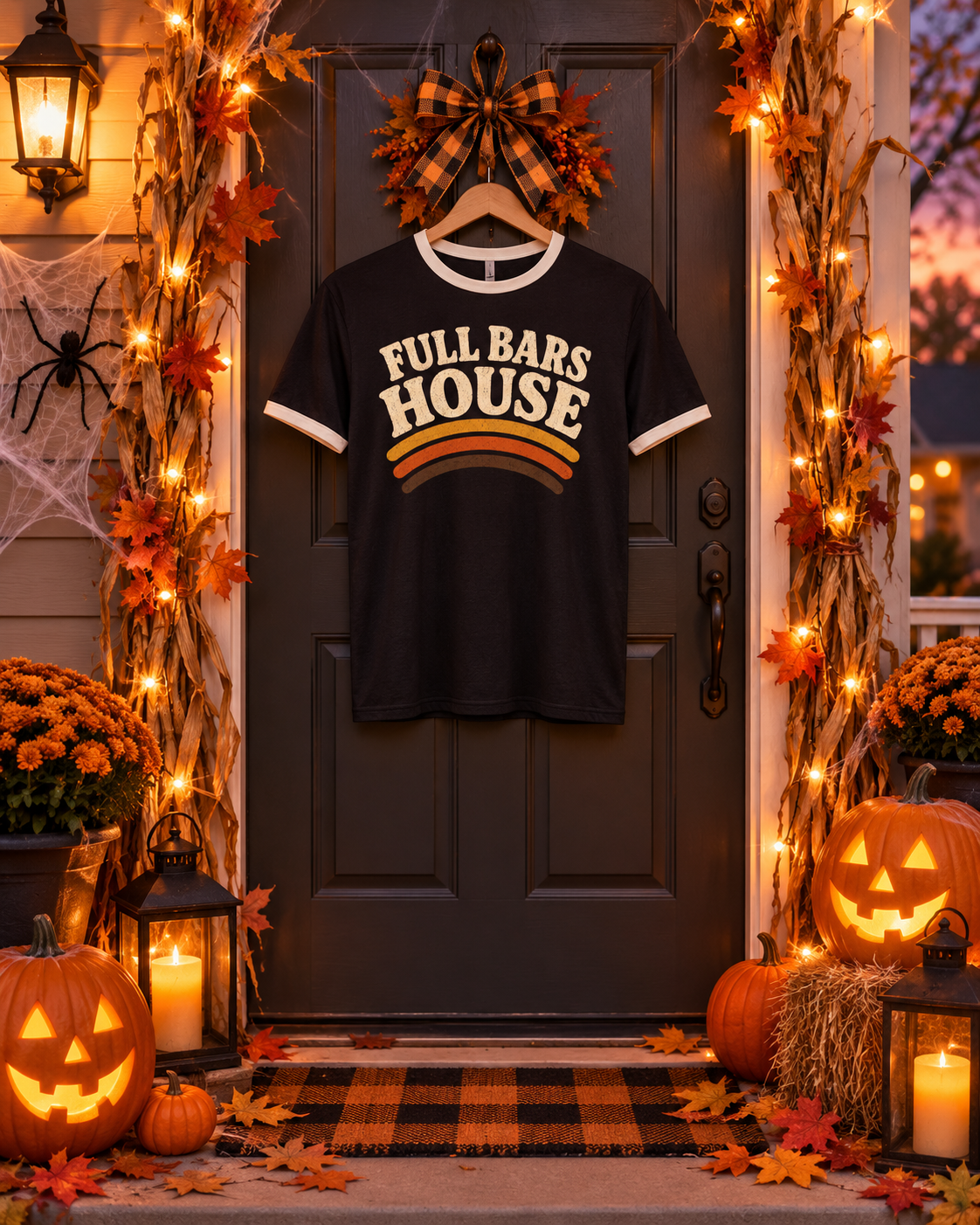 Full Bars House Ringer Tee
