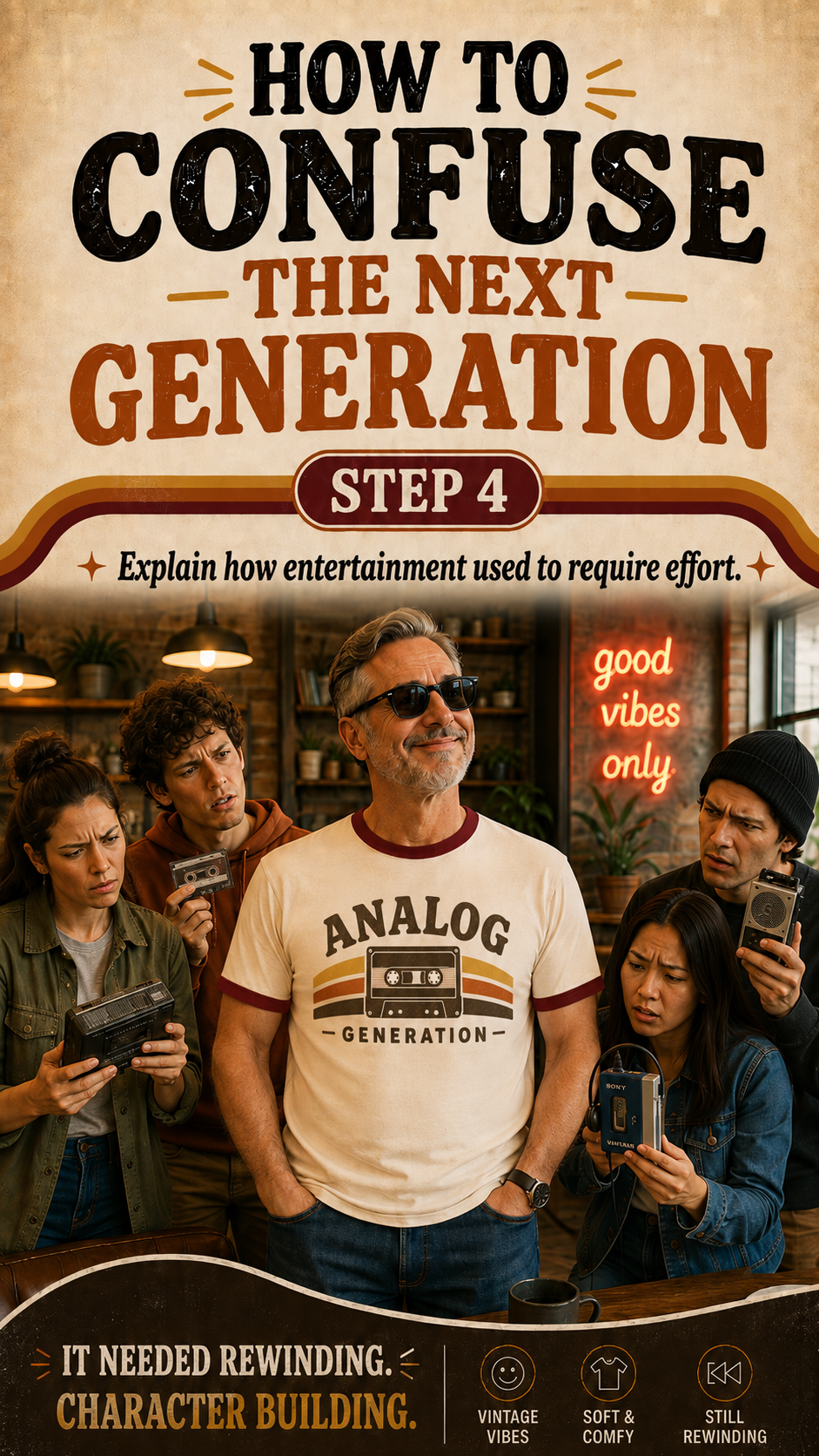 Analog Generation Retro Ringer Tee