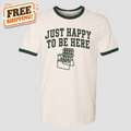Just Happy to Be Here Ringer Tee