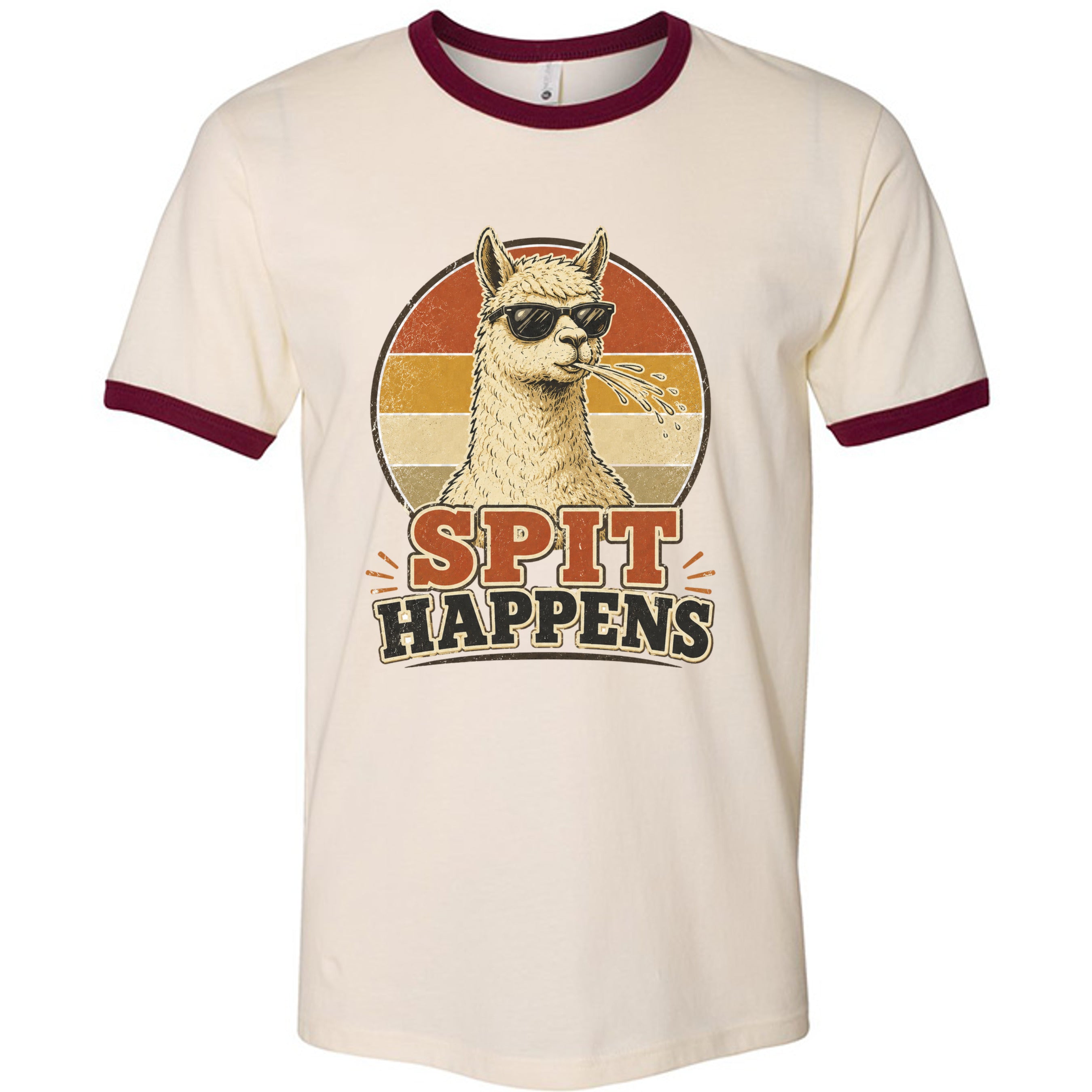 NATURAL/ MAROON - 3604 - FRONT