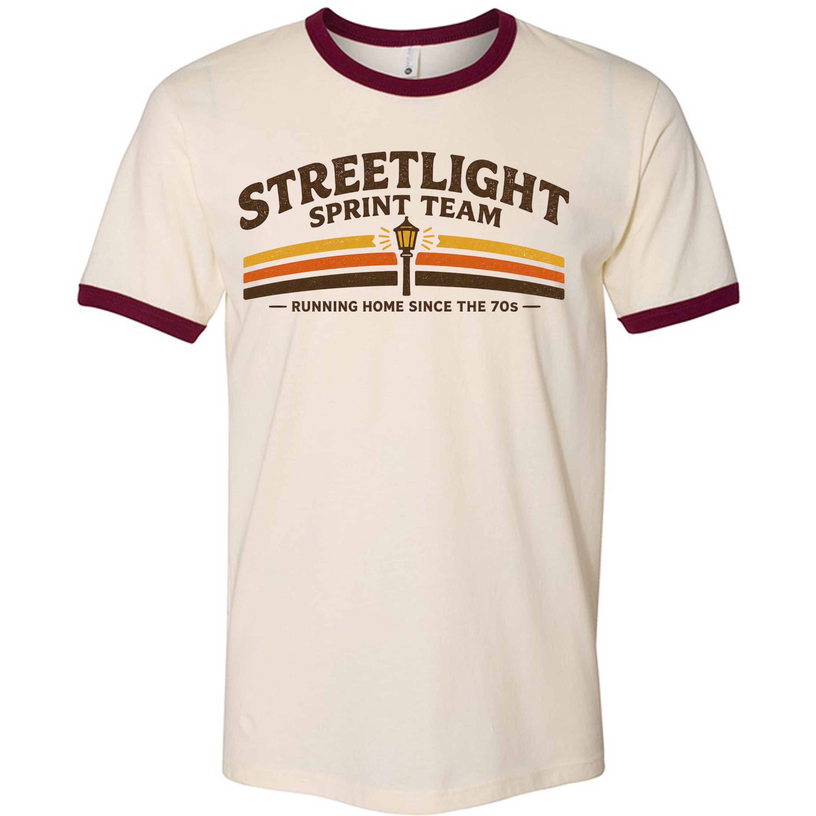 NATURAL/ MAROON - 3604 - FRONT