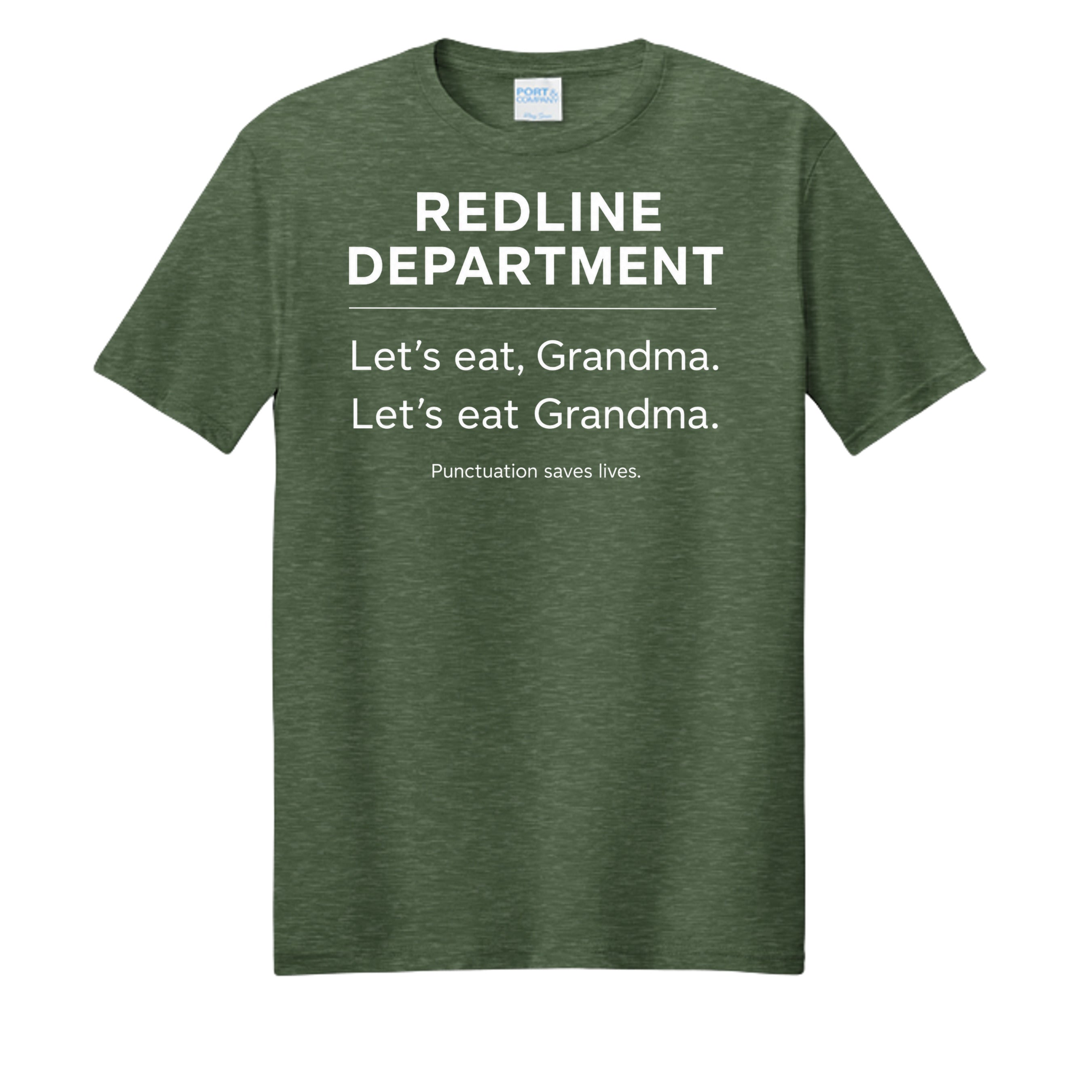 Forest Green Heather - PC455 - FRONT