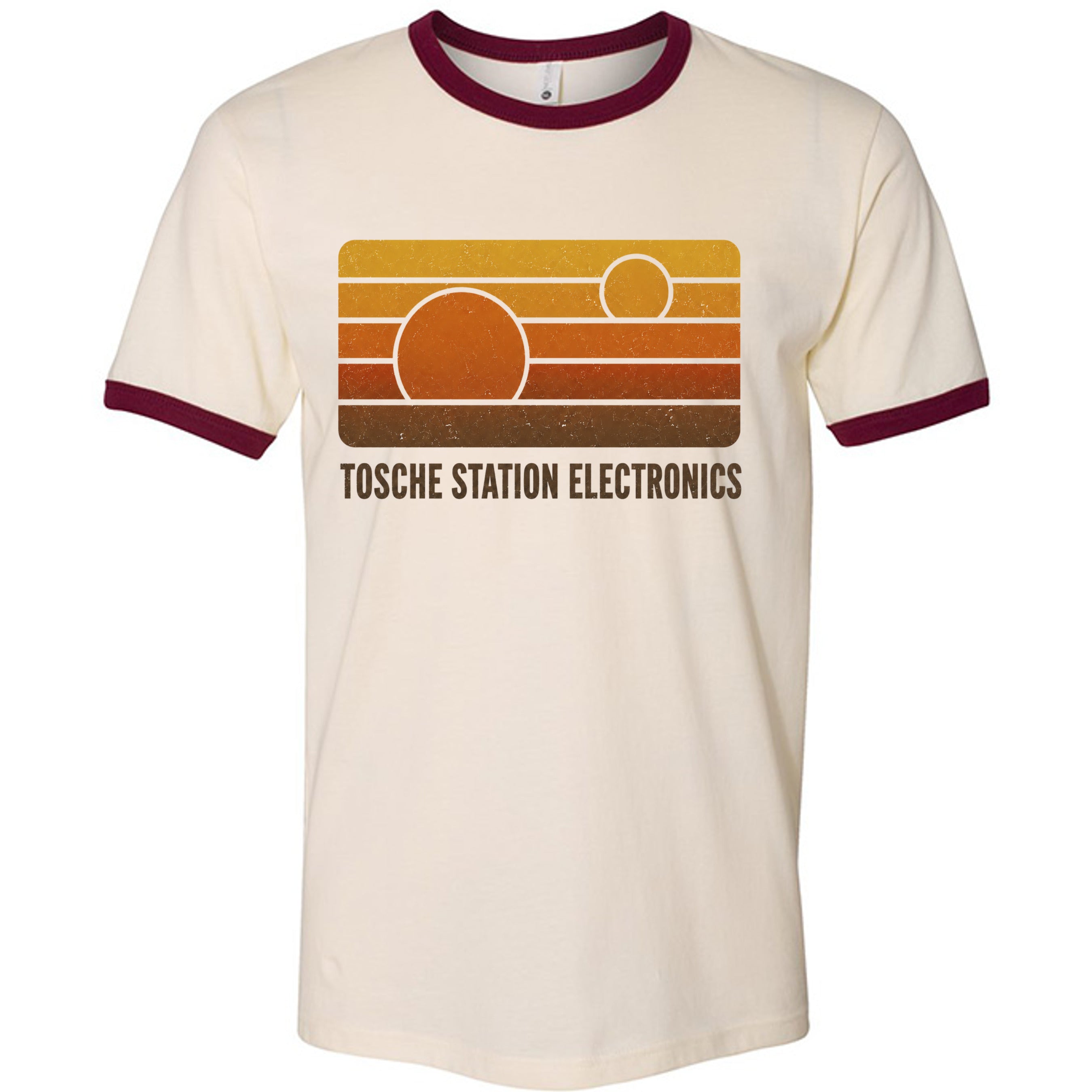 NATURAL/ MAROON - 3604 - FRONT