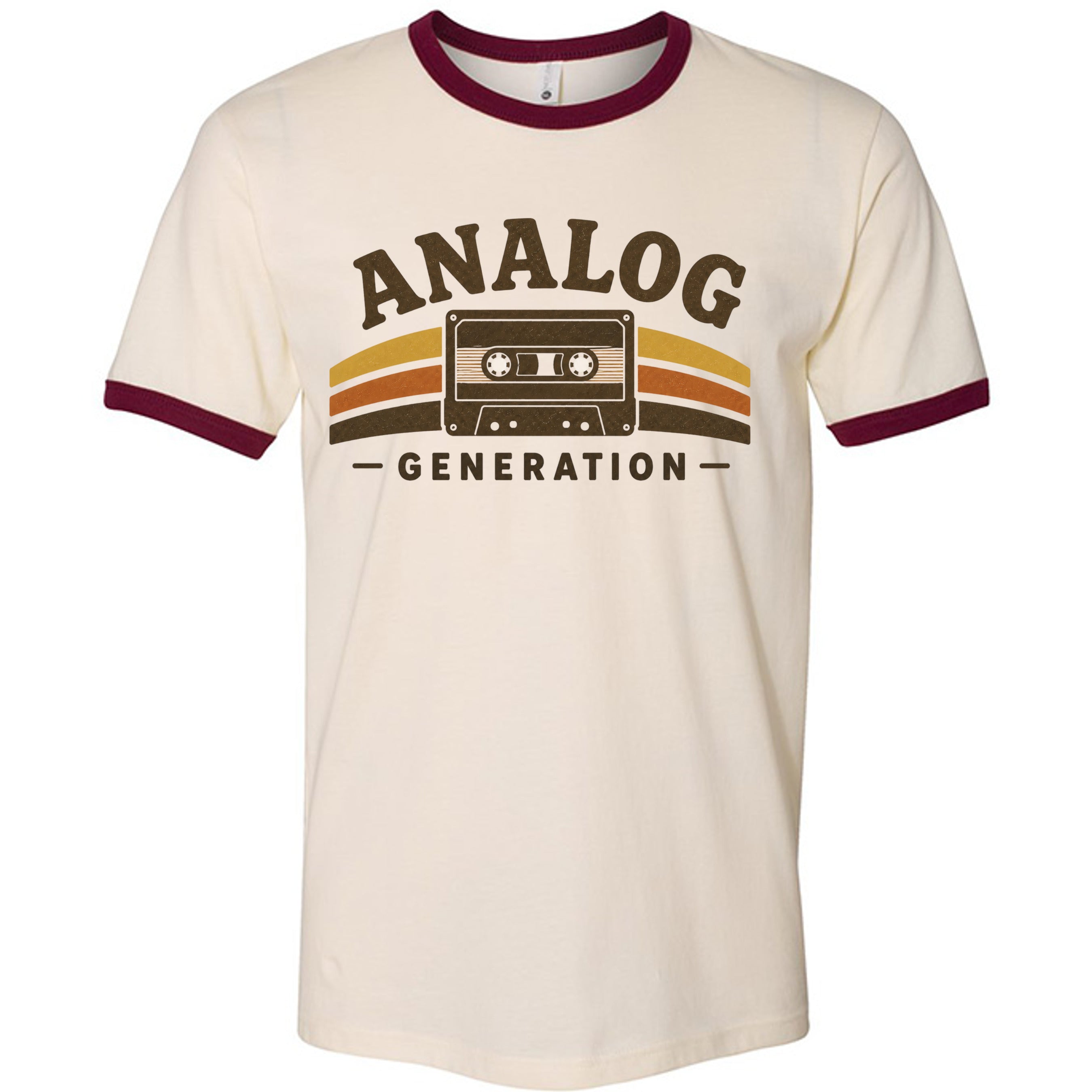 NATURAL/ MAROON - 3604 - FRONT