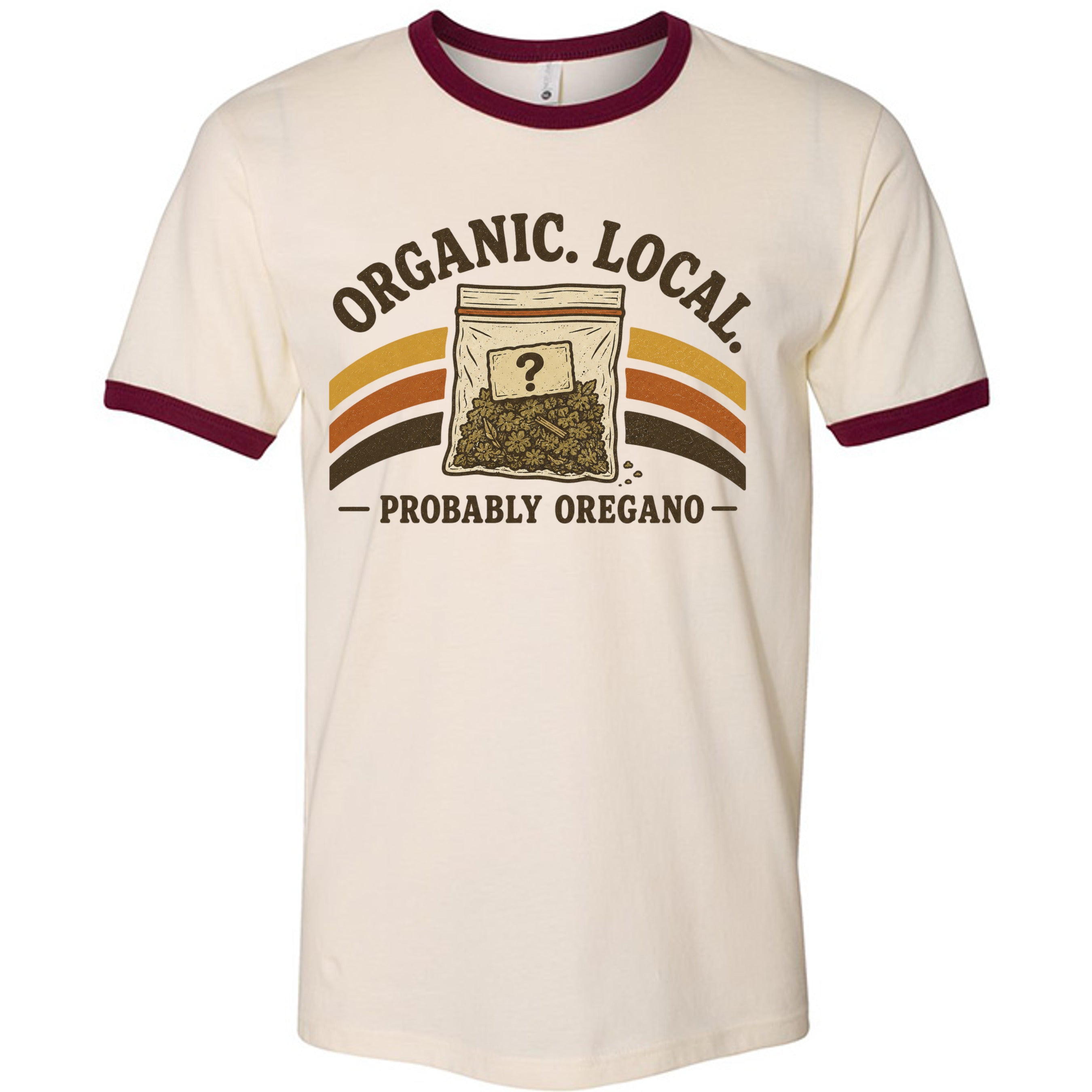 NATURAL/ MAROON - 3604 - FRONT