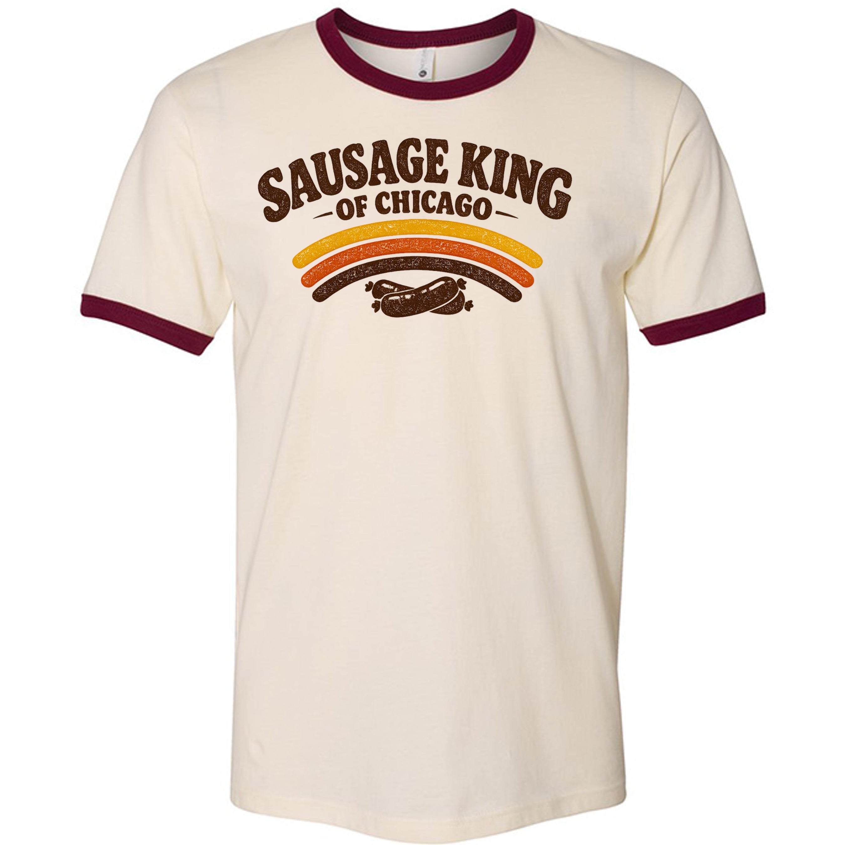 NATURAL/ MAROON - 3604 - FRONT
