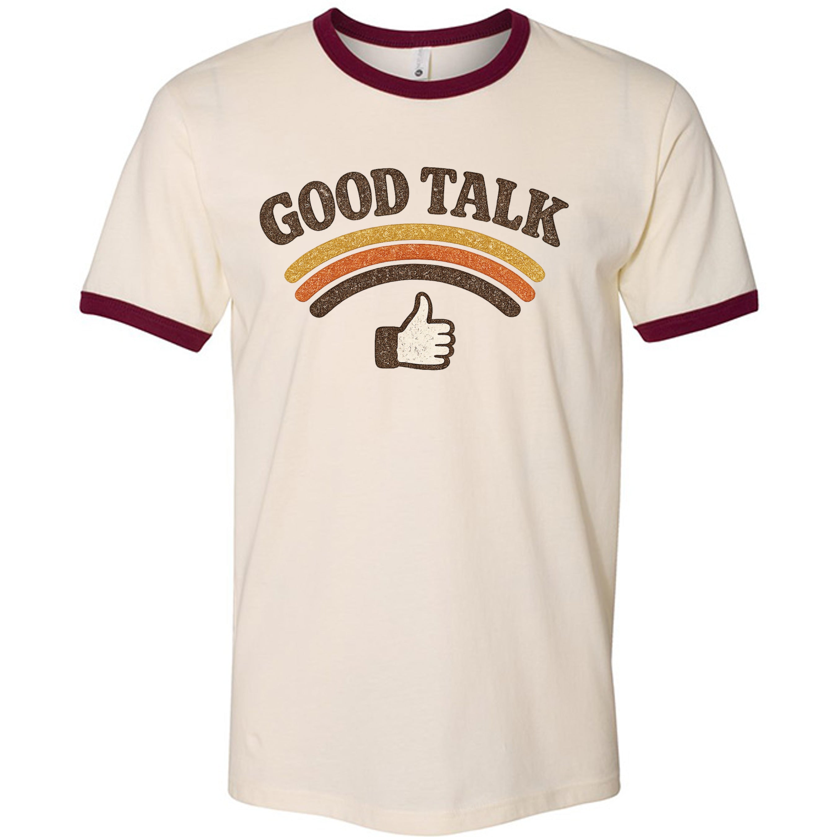 NATURAL/ MAROON - 3604 - FRONT